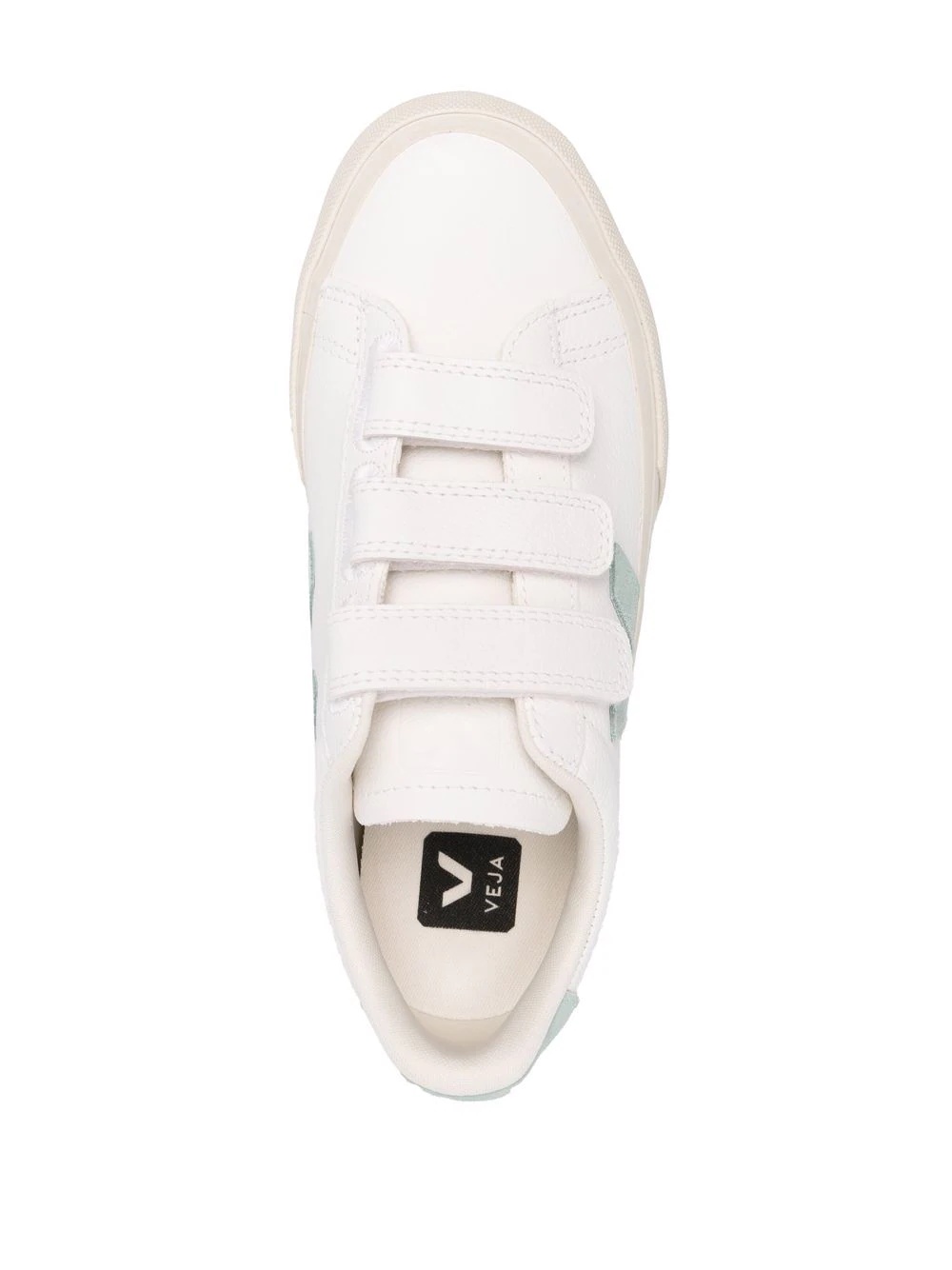 logo-patch touch-strap sneakers - 4