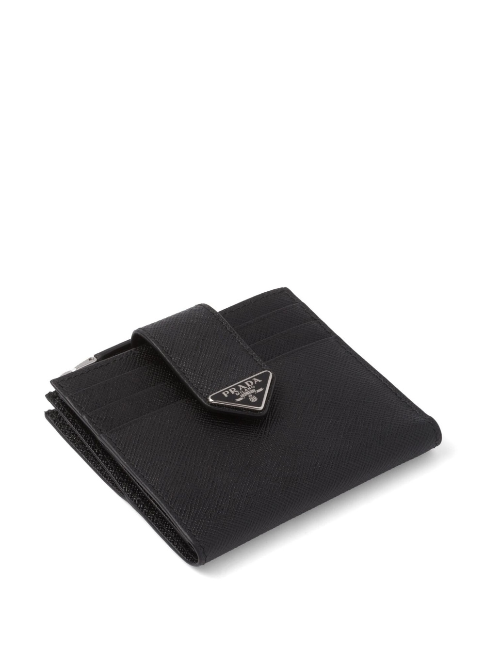 saffiano logo-plaque wallet - 3