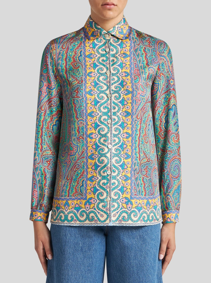 MULTICOLOURED PAISLEY SHIRT - 2