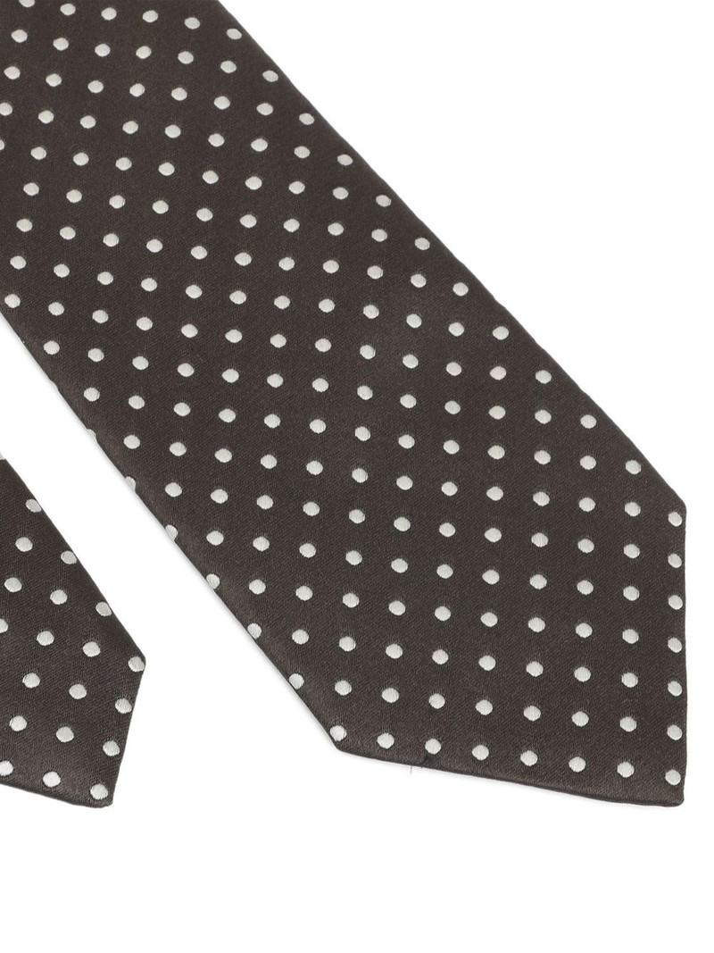 TOM FORD polka dot-print tie outlook