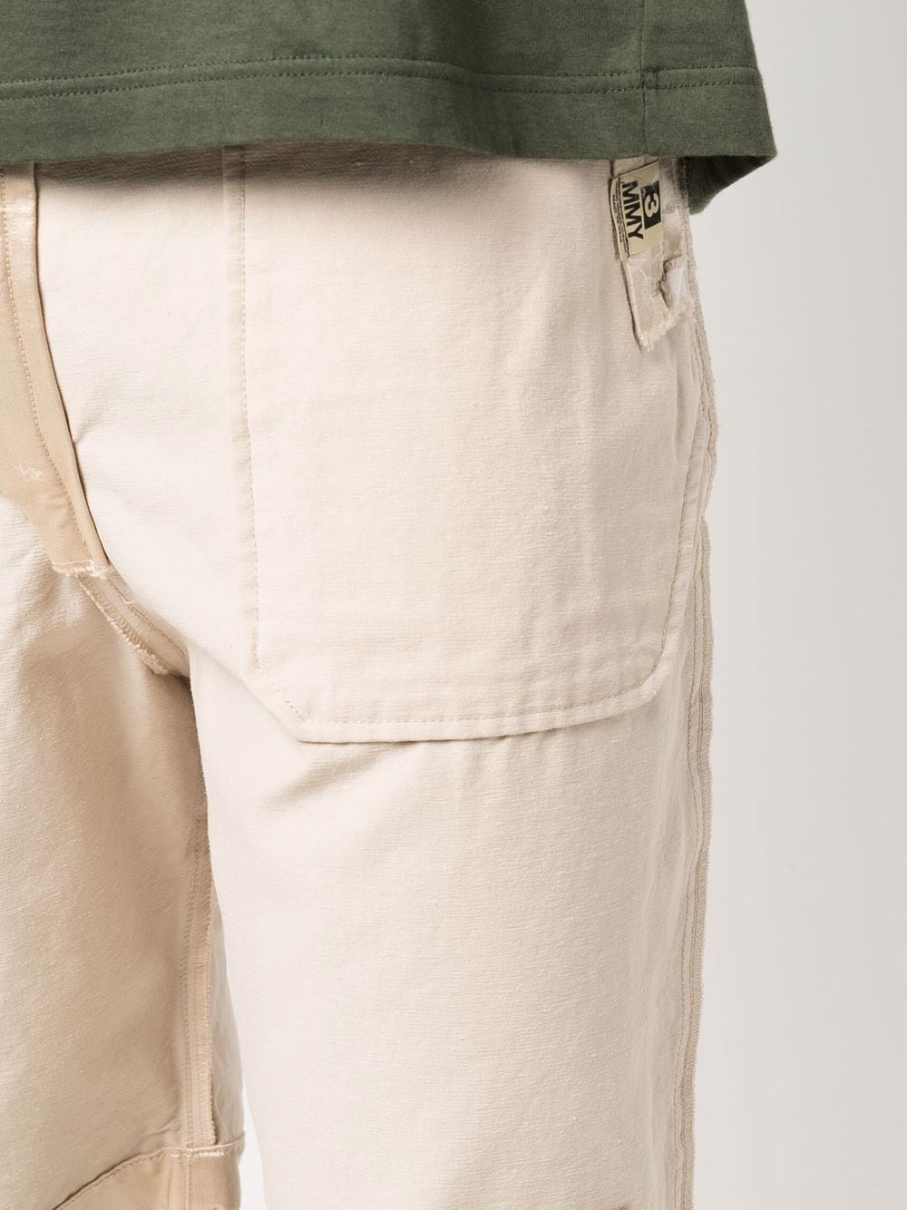 knee-length chino shorts - 5