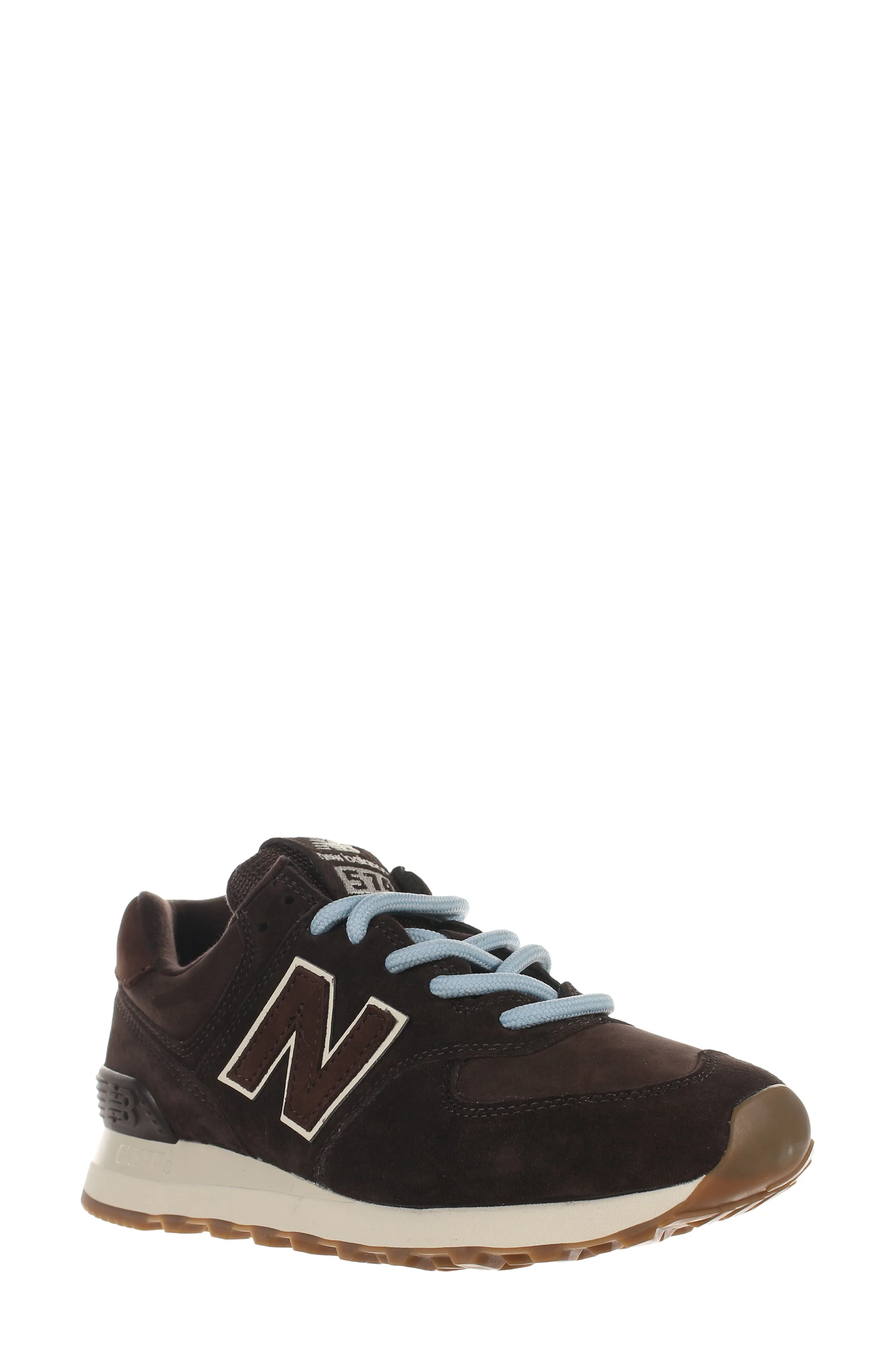New Balance 574 Sneaker in Black Coffee/Angora at Nordstrom - 1