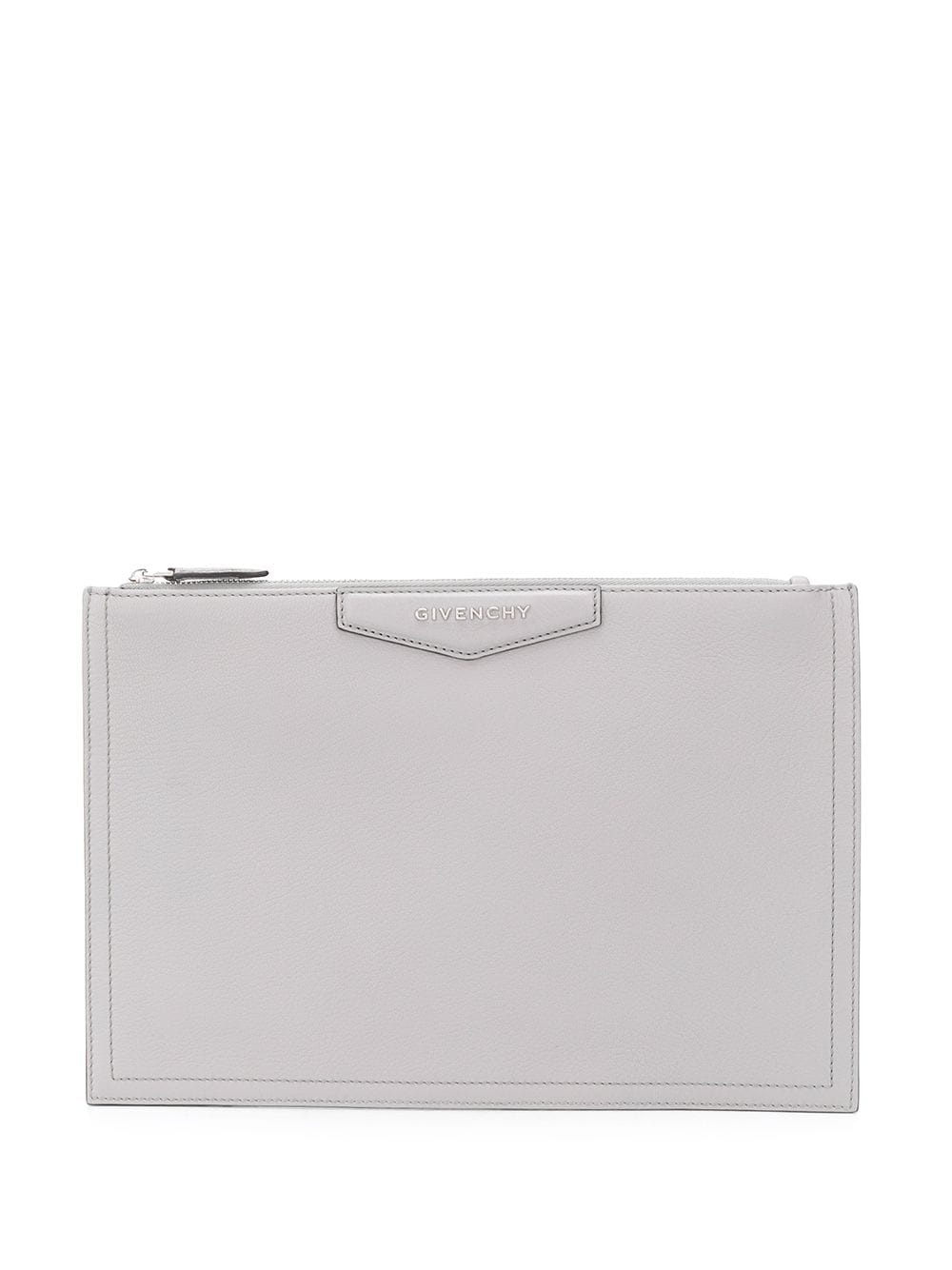 logo plaque clutch - 1