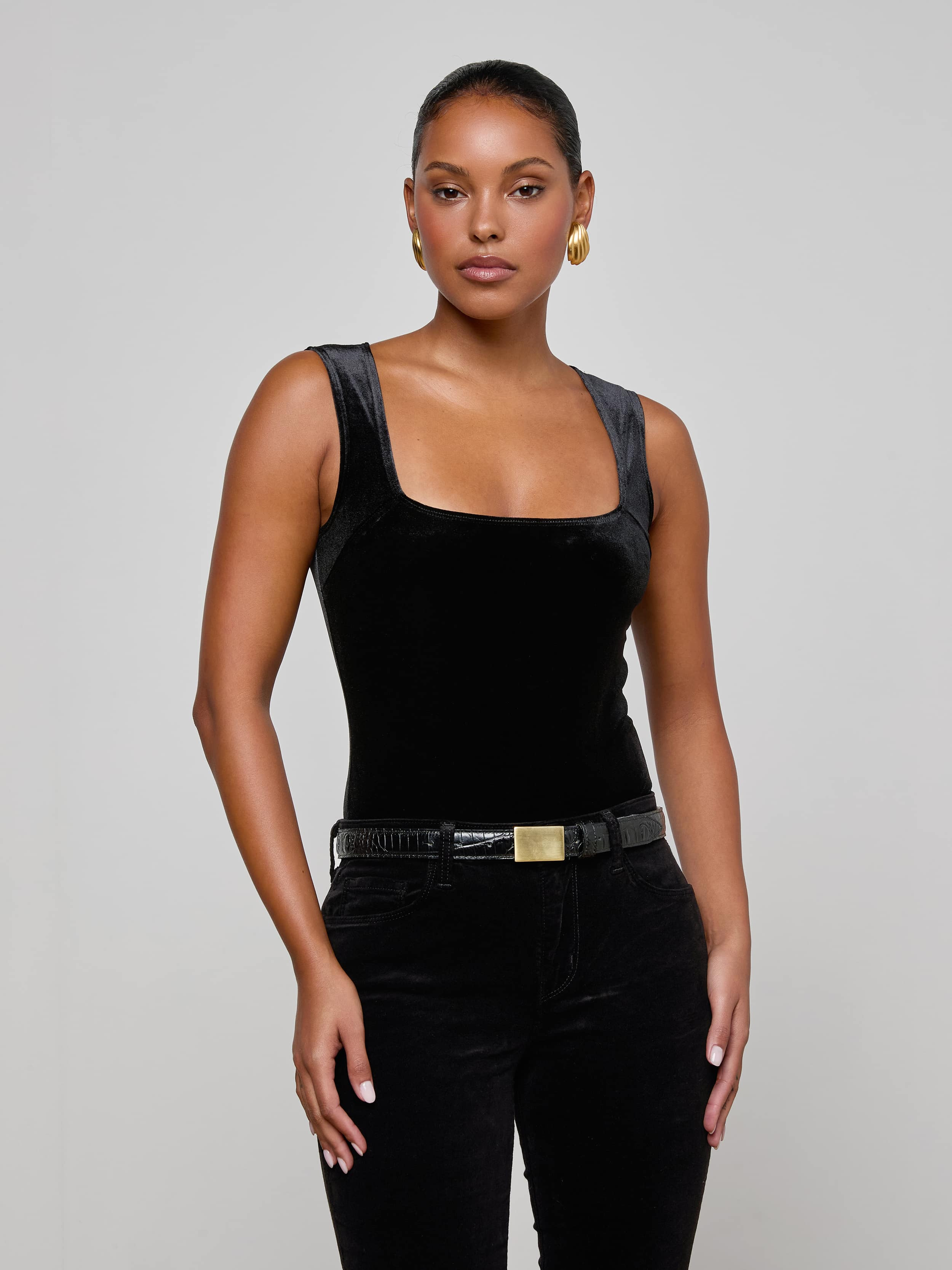 Molly Velvet Bodysuit - 2