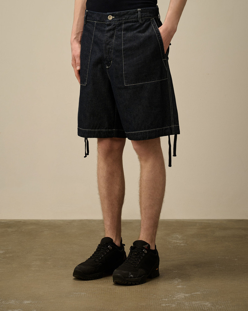 C.P. Company 3/1 Denim Shorts outlook