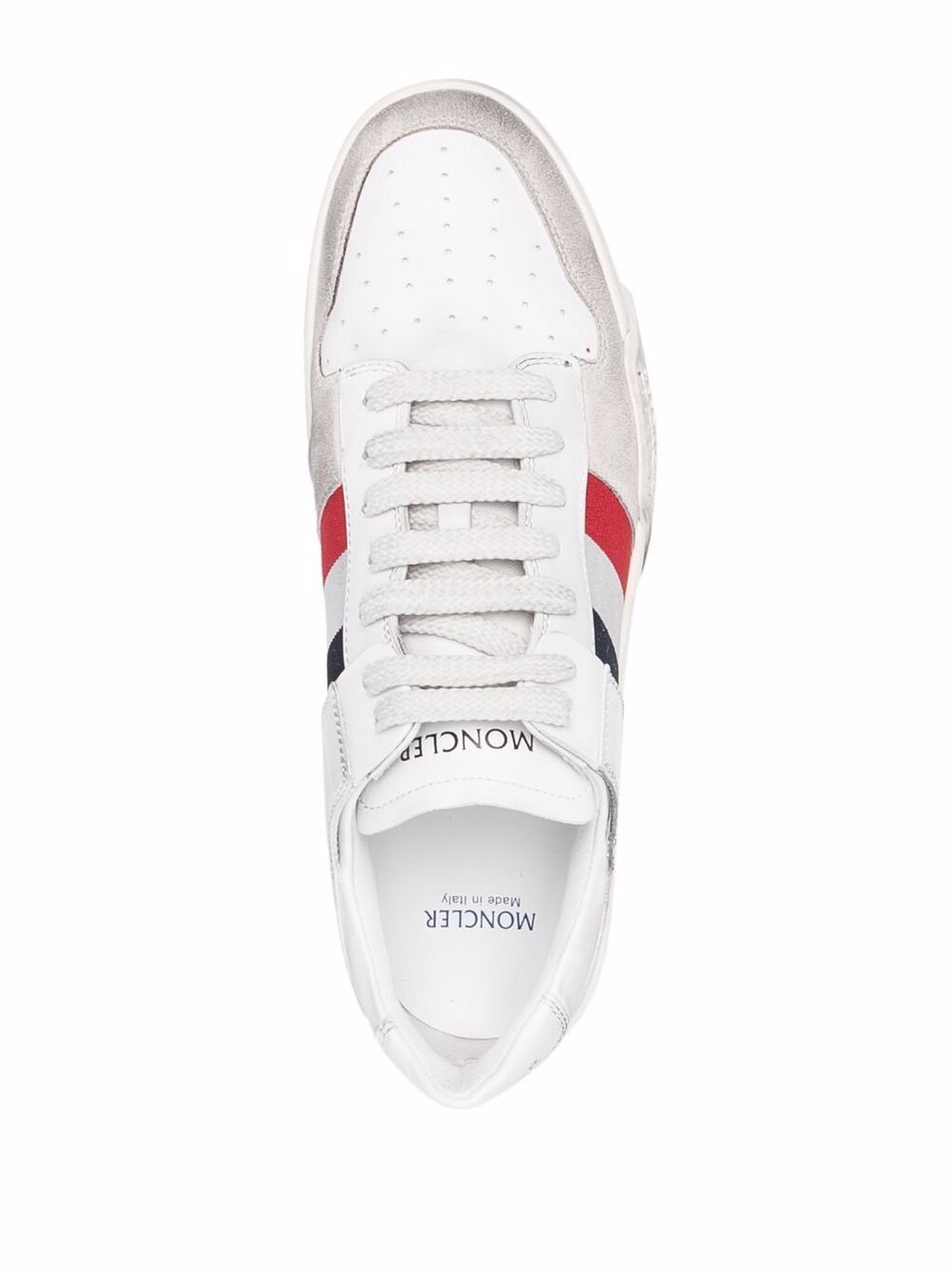 logo-stripe low-top sneakers - 4