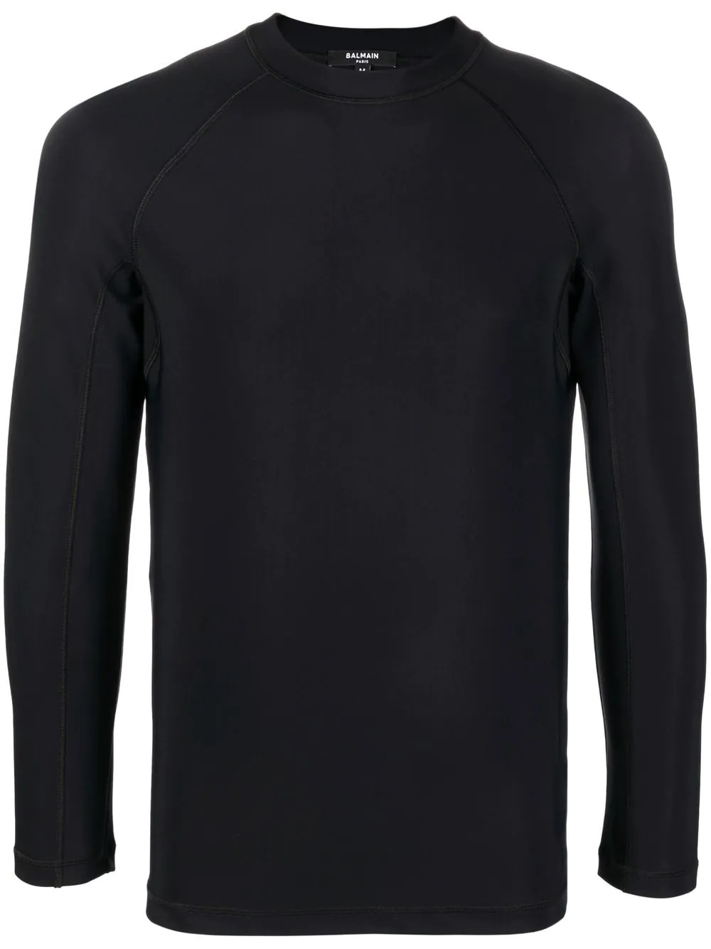 logo long-sleeve top - 1