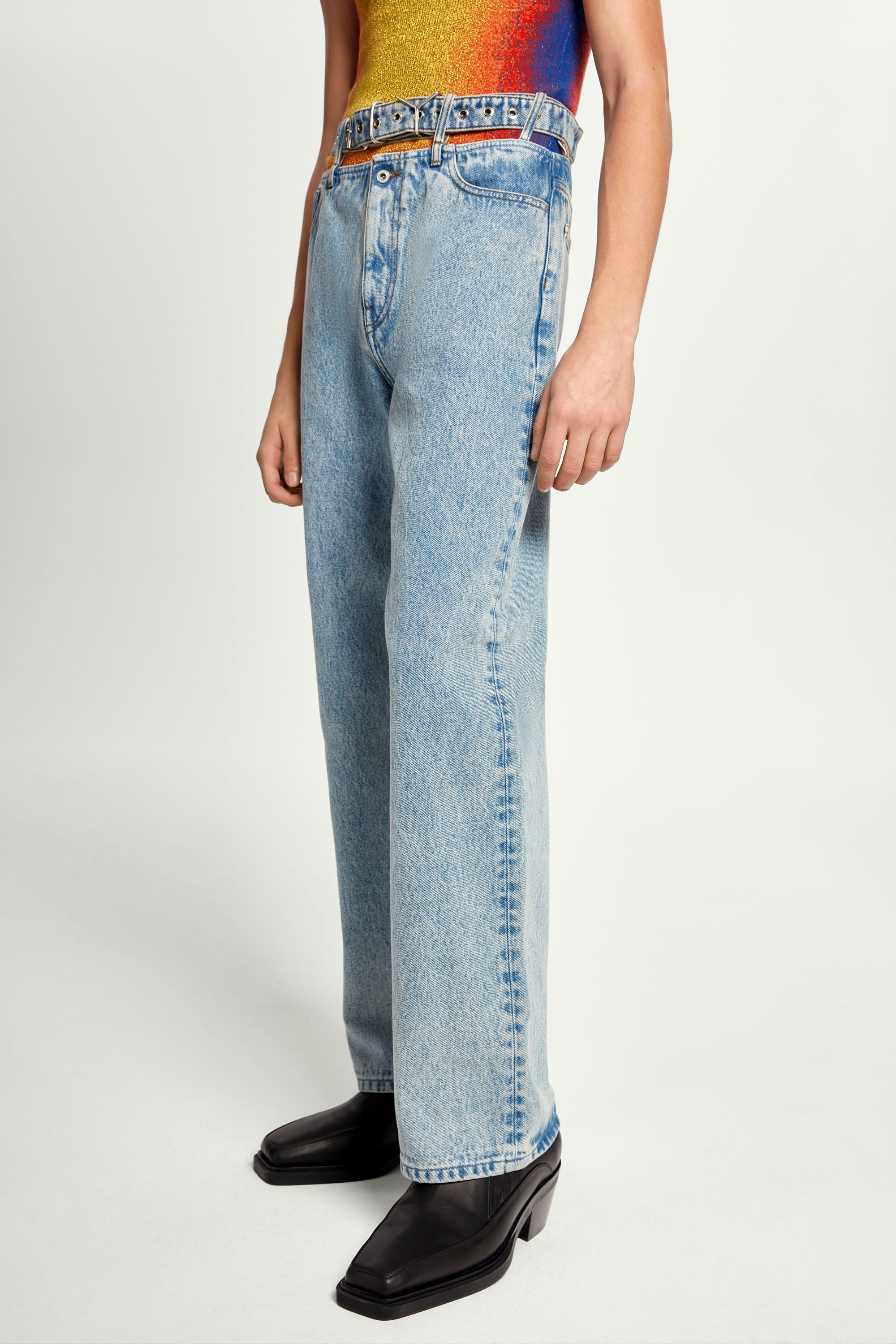 Y Belt Jeans - 10