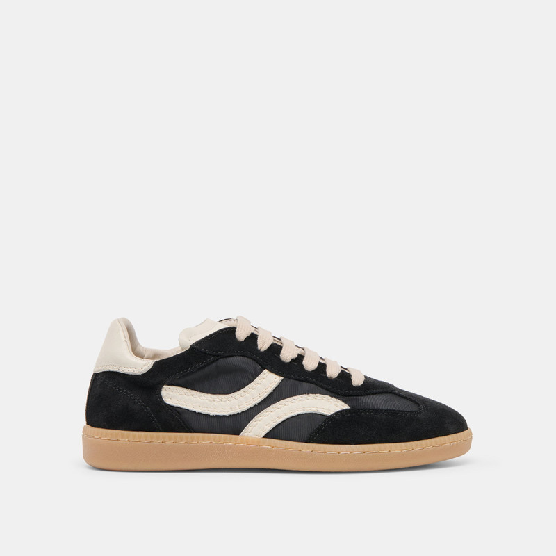REBEL SNEAKERS BLACK NYLON 1