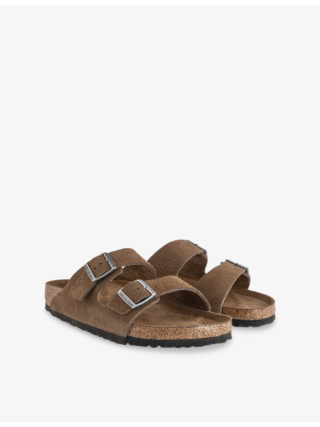 Arizona Two-Strap Suede Sandals - 3
