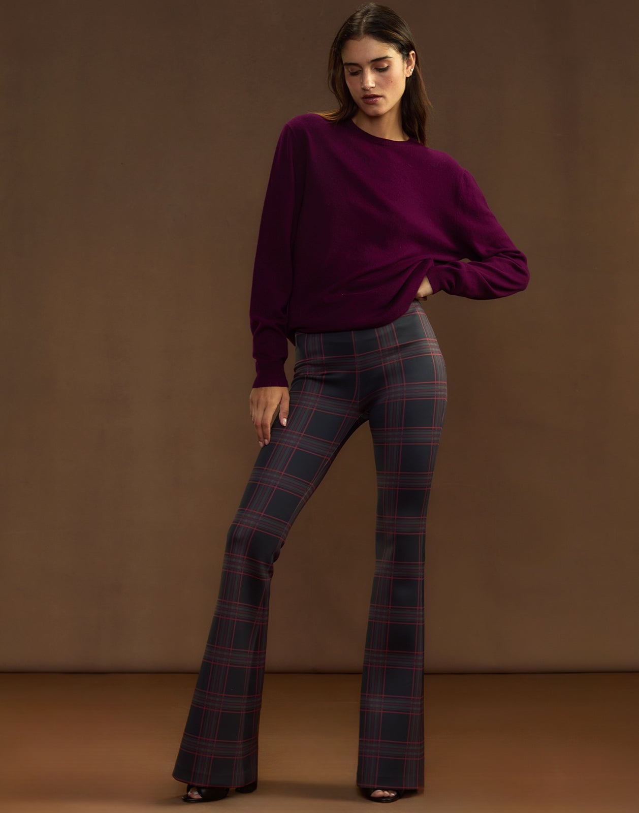 Bonded Fit and Flare Pant - 2