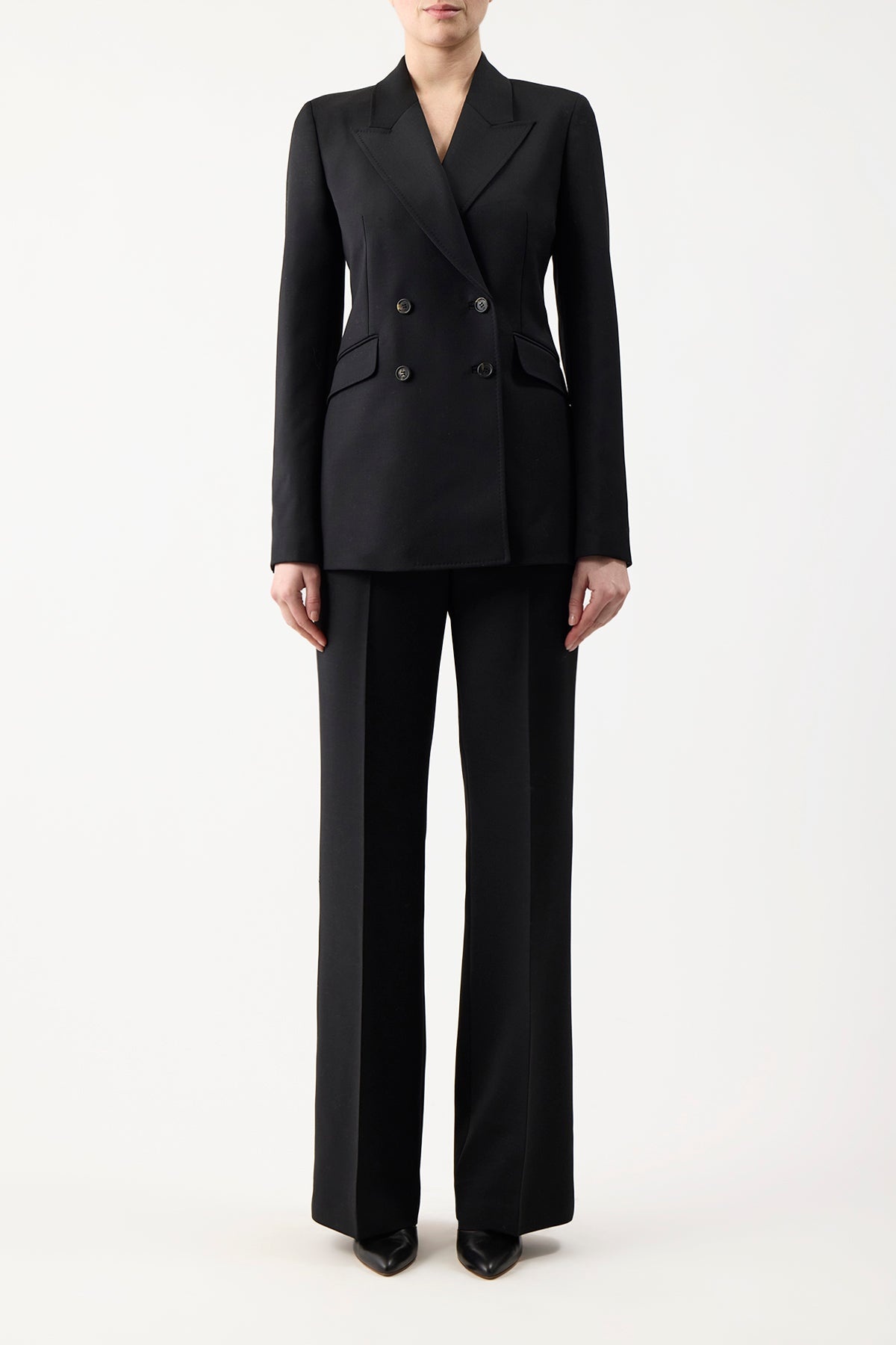 Angela Blazer in Black Wool - 2