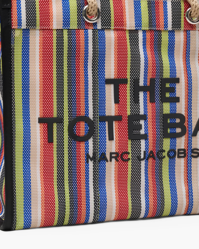 THE STRIPE MESH LARGE TOTE BAG 4