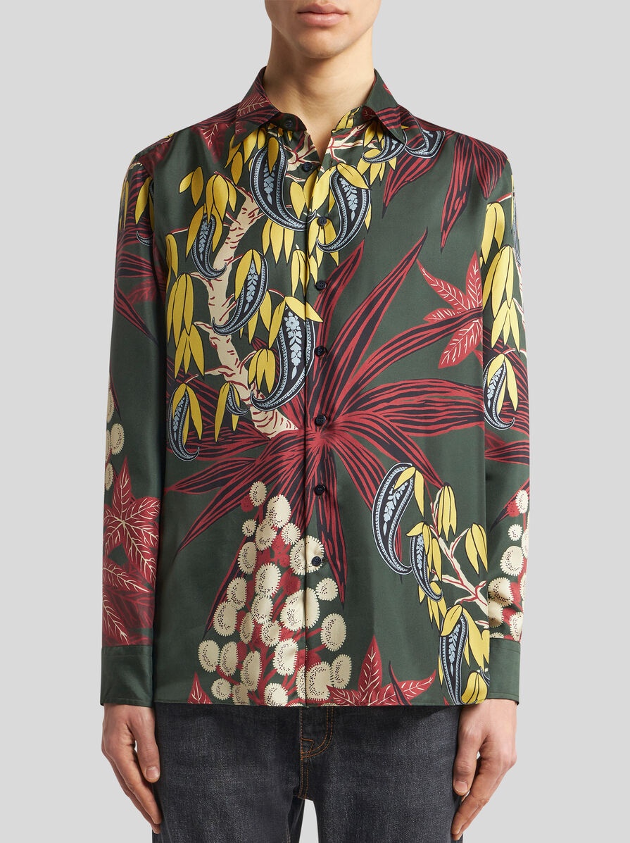 PRINTED SILK SHIRT - 2