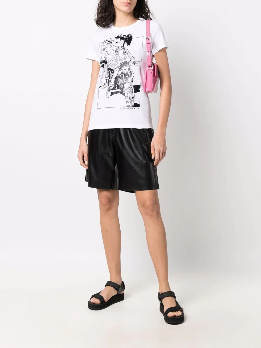 graphic-print cotton T-shirt - 2