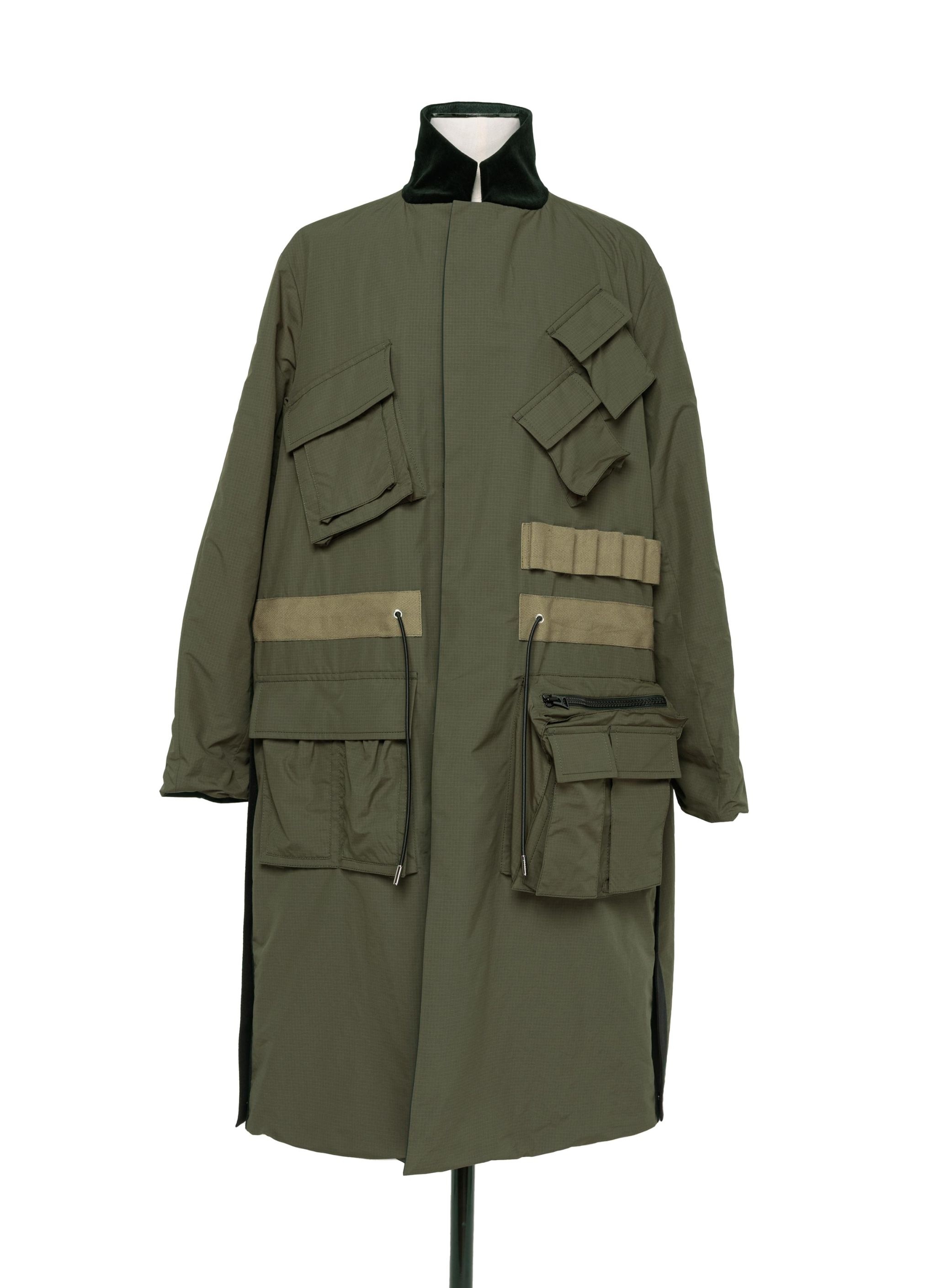 Matte Taffeta Reversible Coat - 6