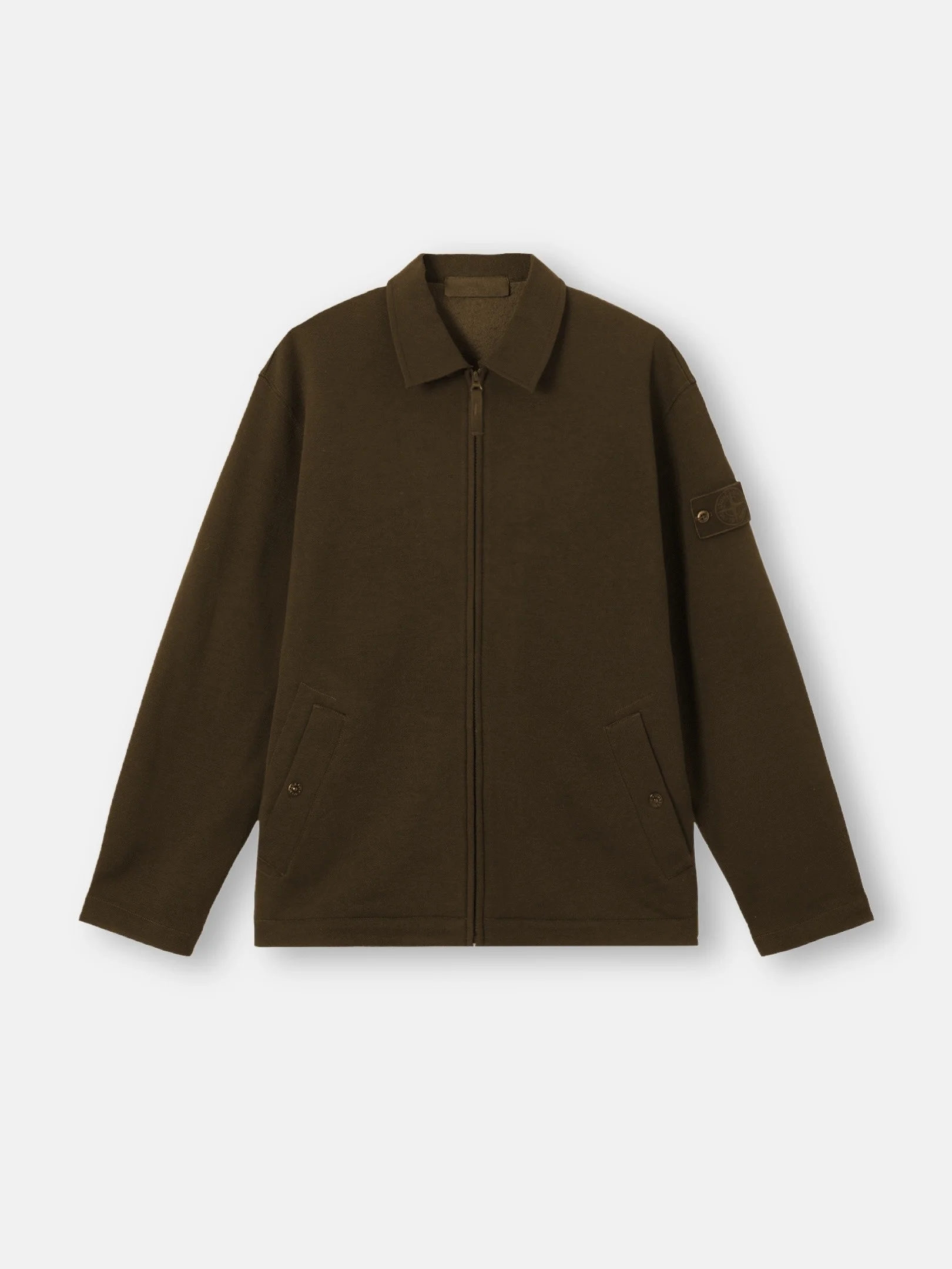 6100014 COTTON WOOL FLEECE_S.I. GHOST - 1