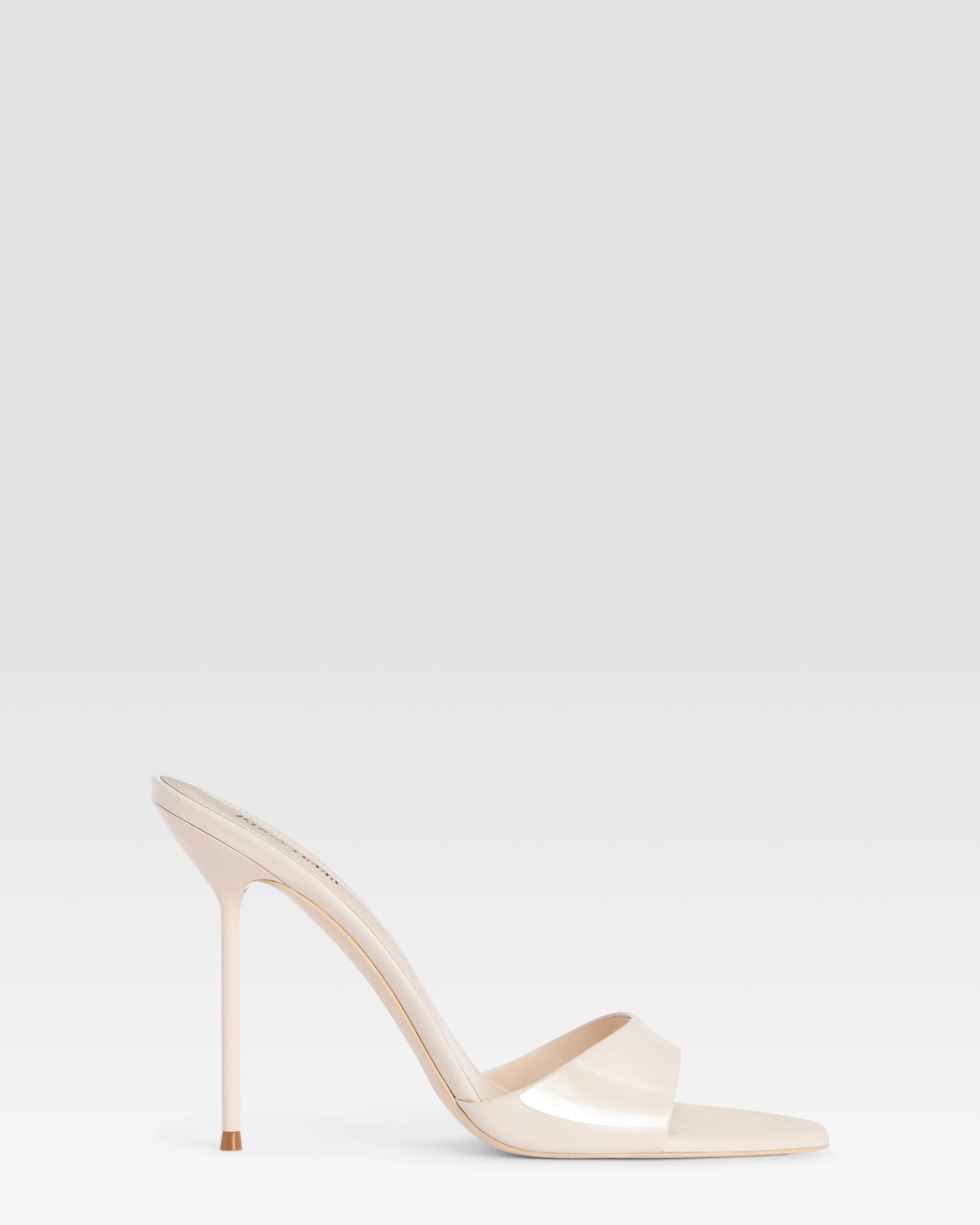 Patent leather mule - 1