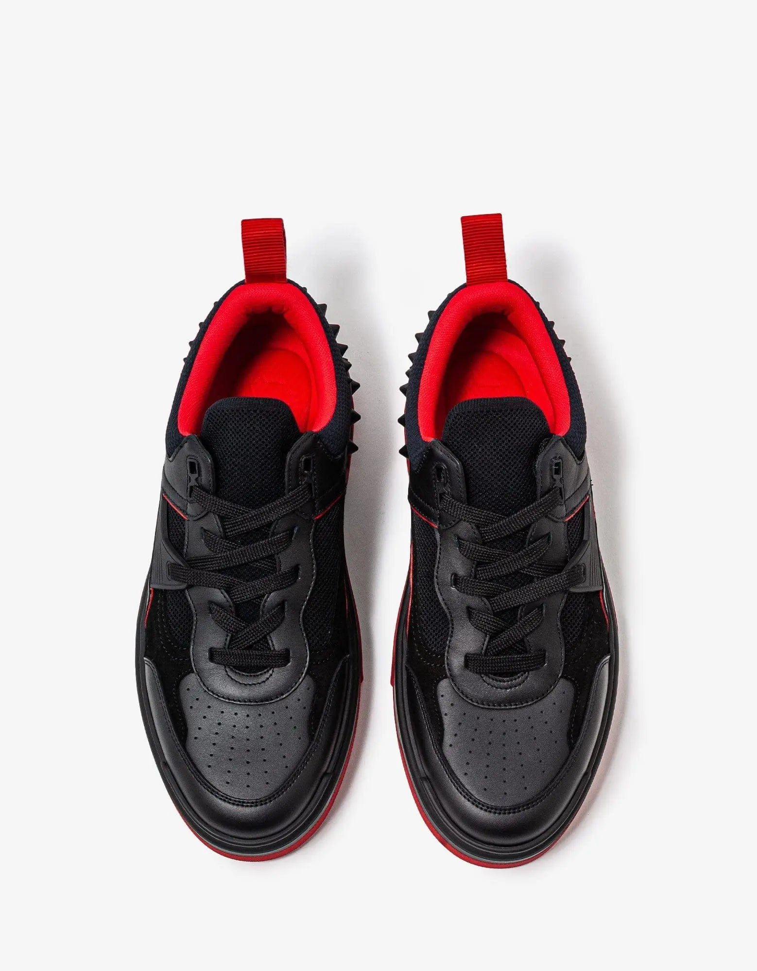 Christian Louboutin Astroloubi Black & Red Trainers - 6