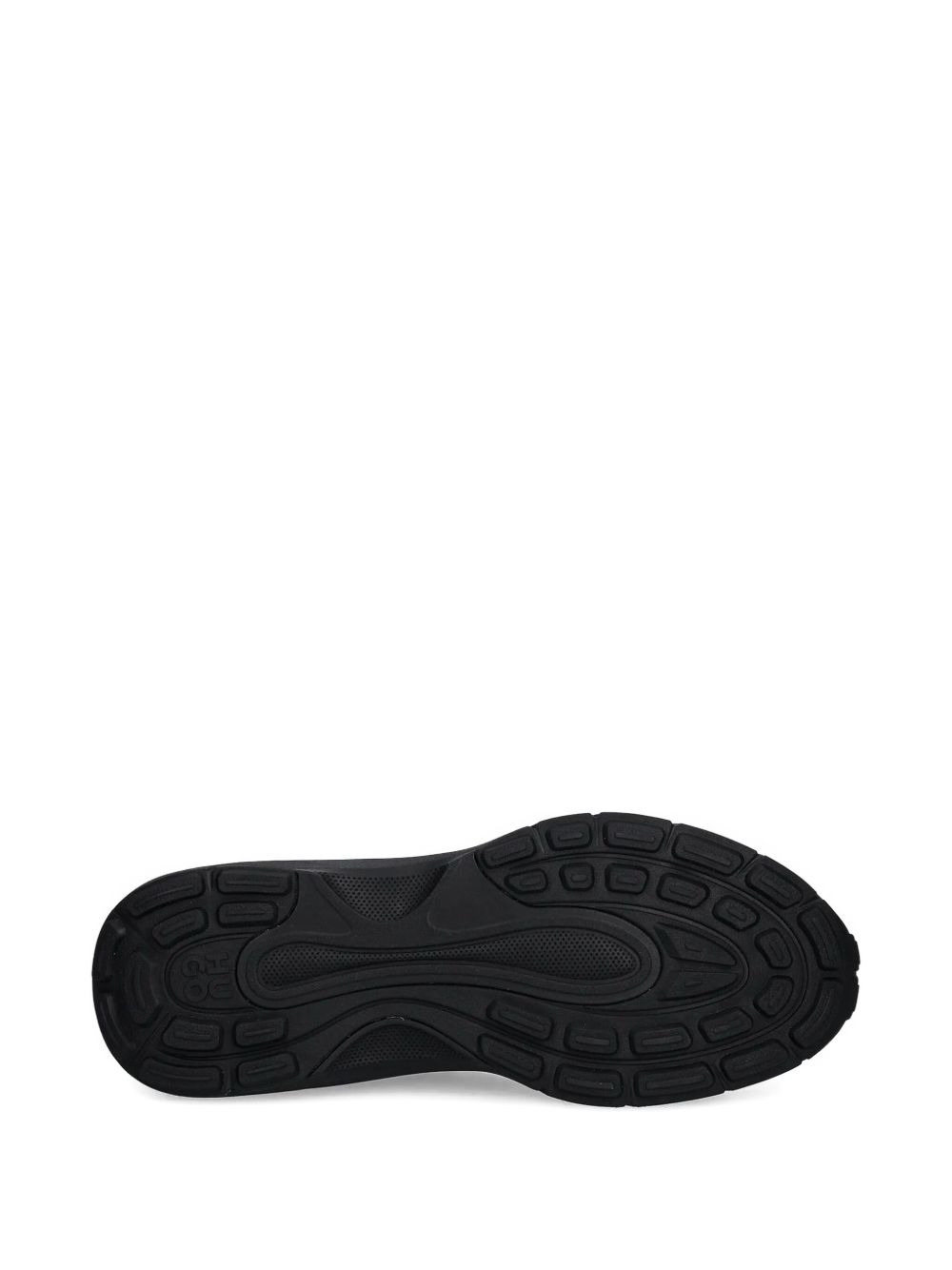 panelled lace-up sneakers - 3