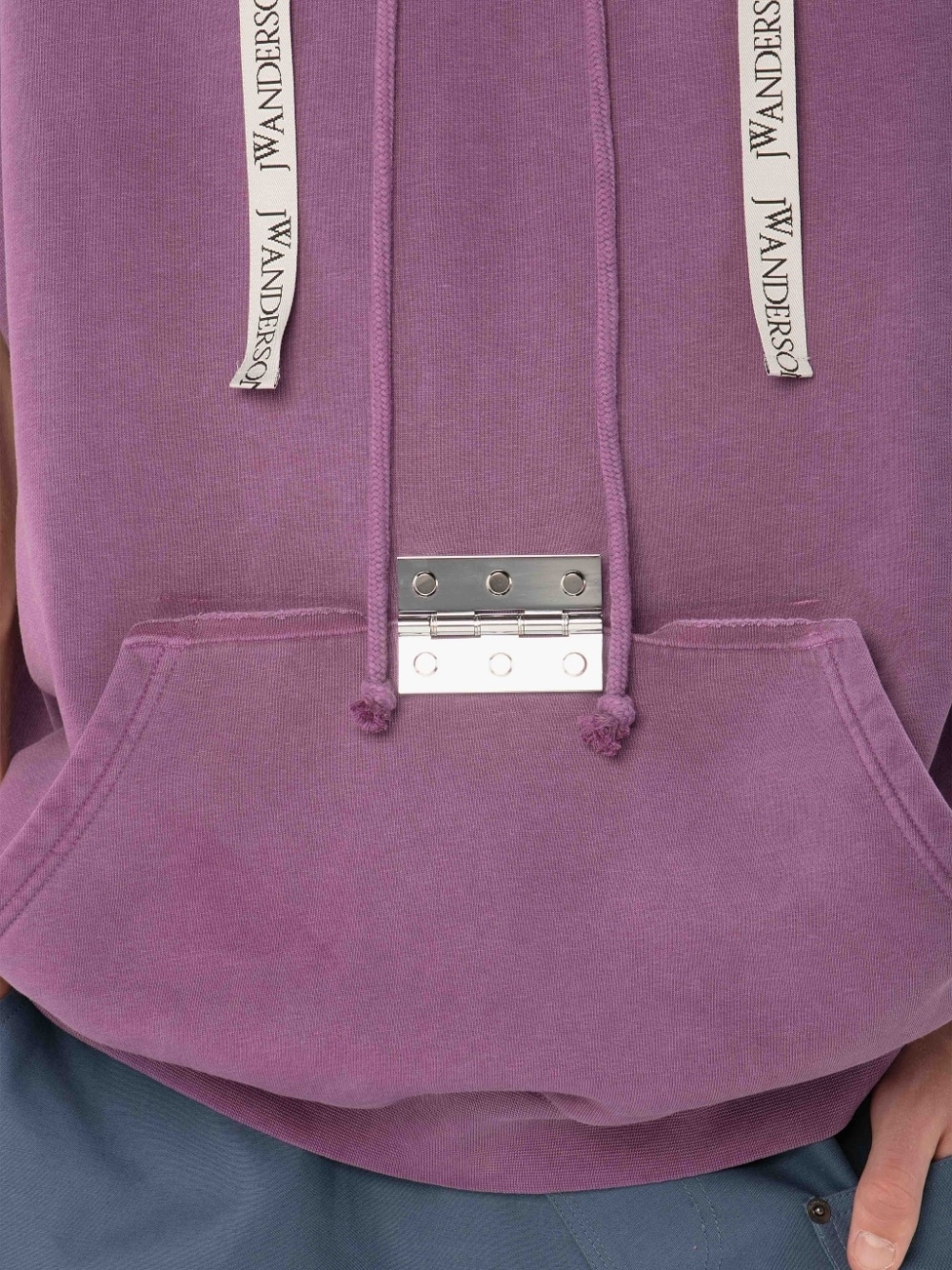 SLEEVELESS HINGE HOODIE - 5