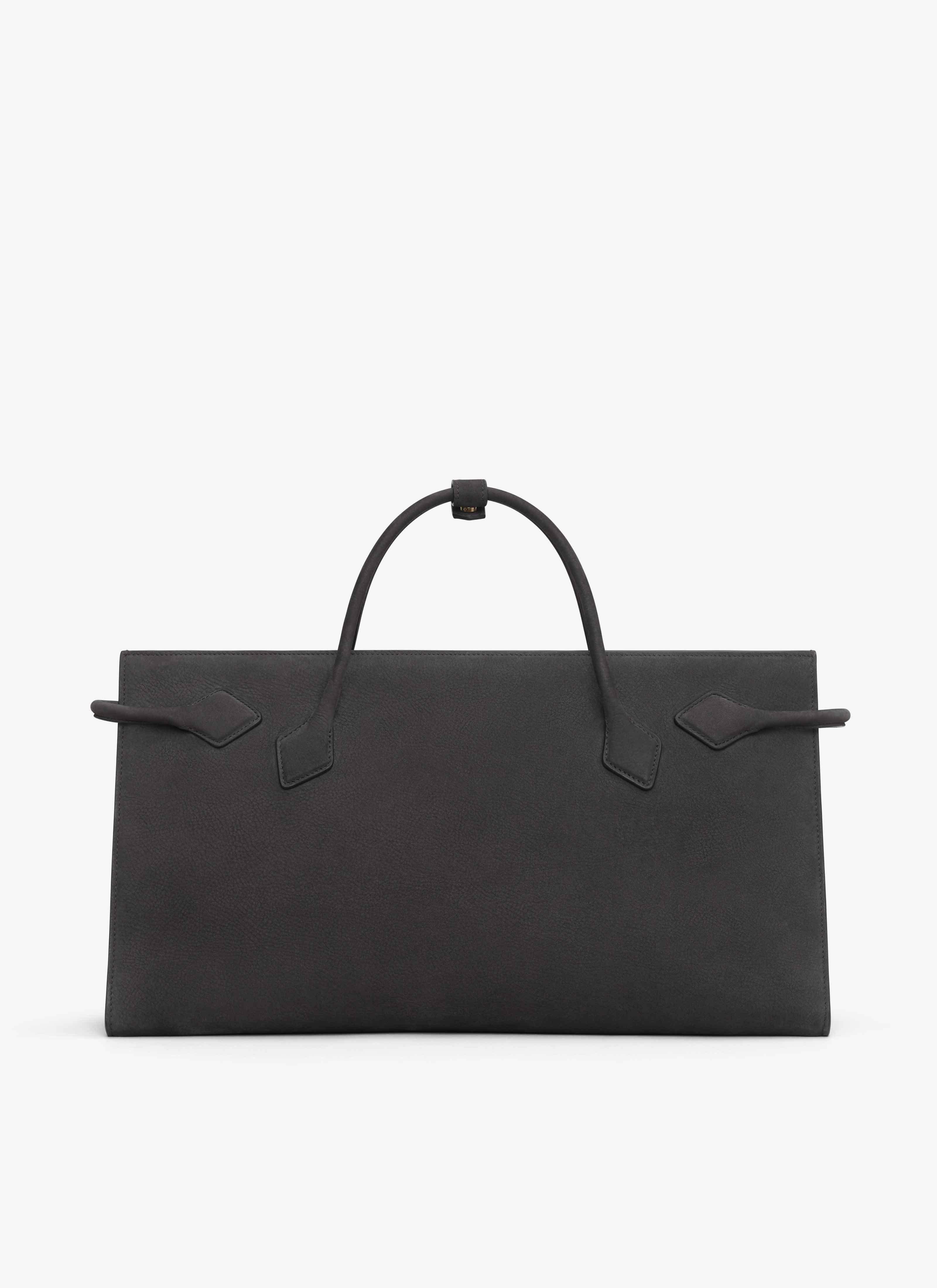 LE TECKEL TOTE BAG IN NUBUCK - 4