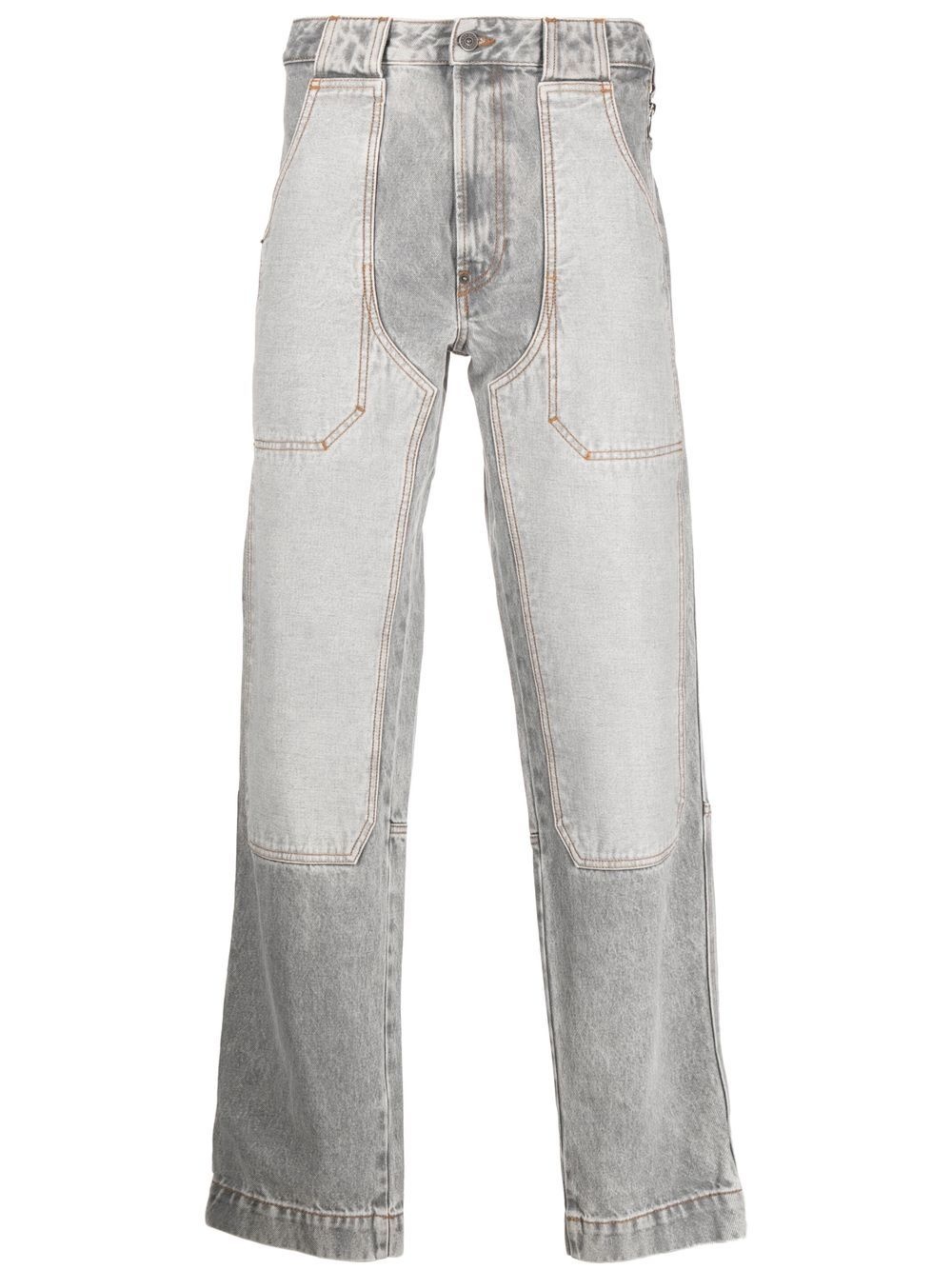 P-5-D straight-leg jeans - 1