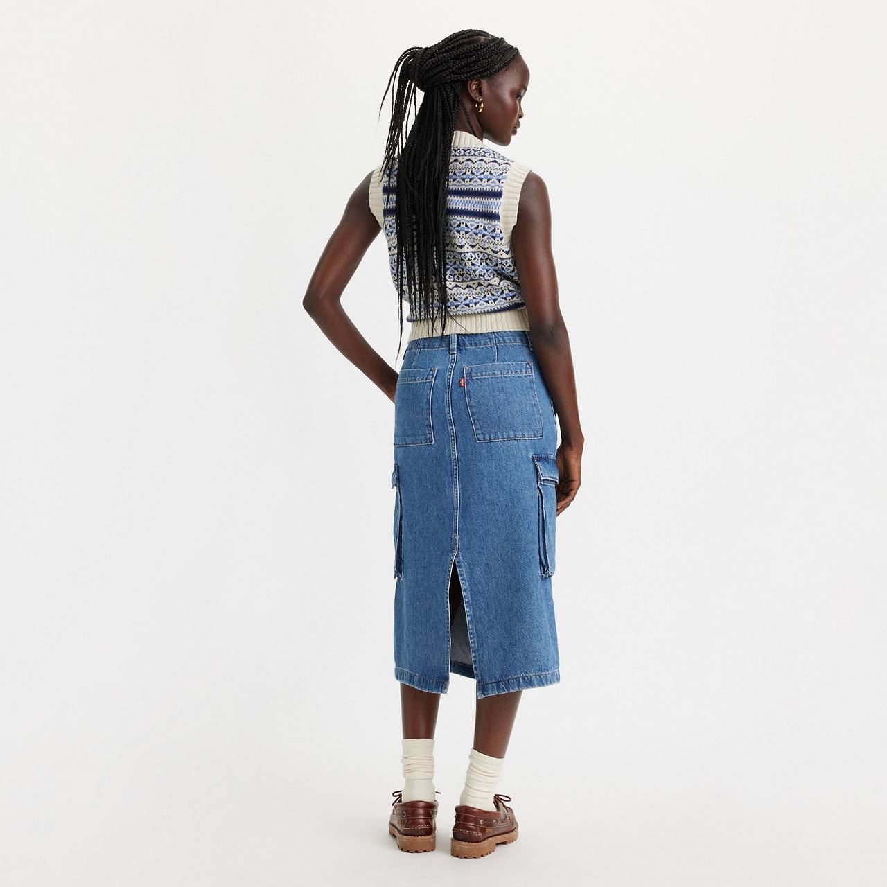 CARGO MIDI SKIRT - 5