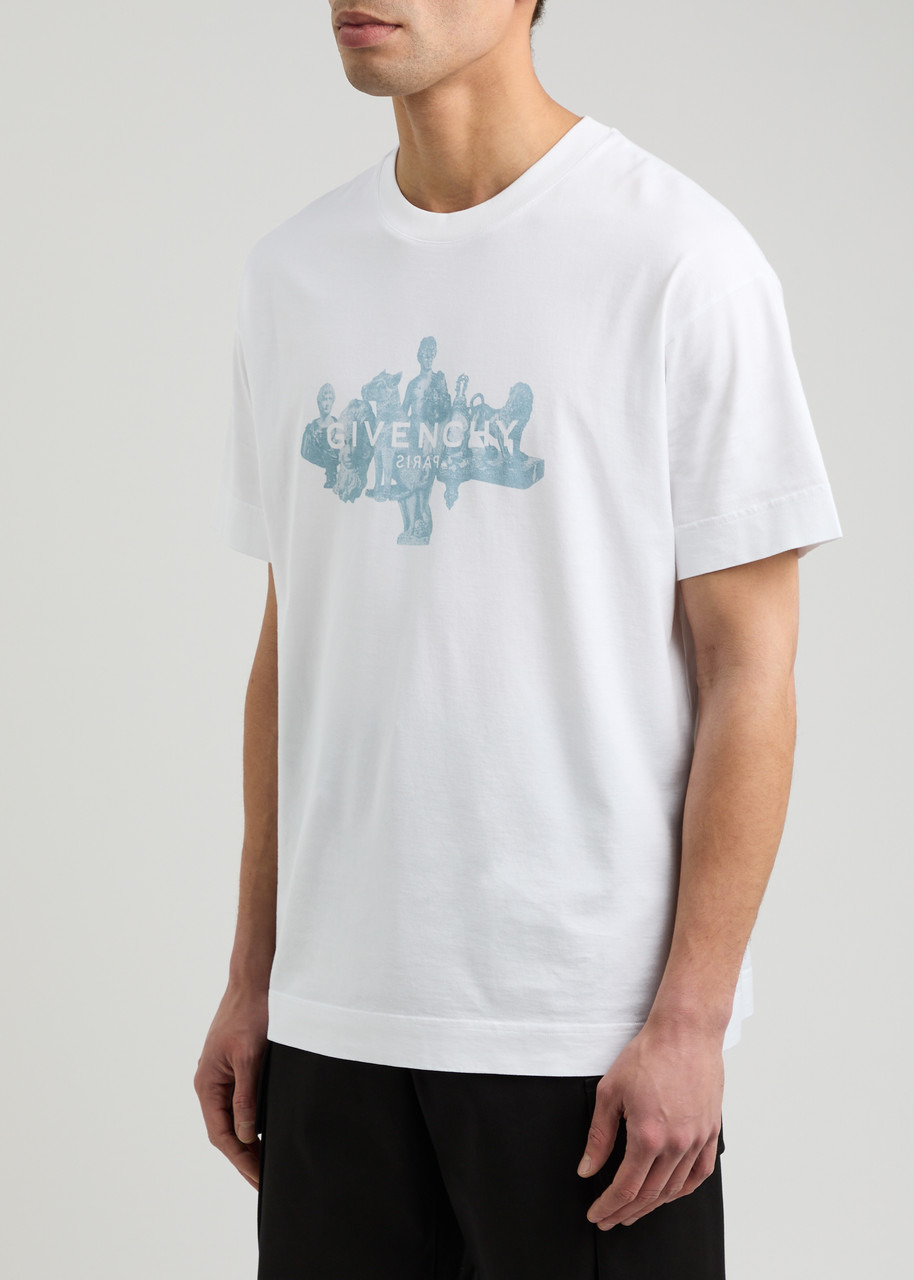 Givenchy Logo Printed Cotton T-shirt - 2