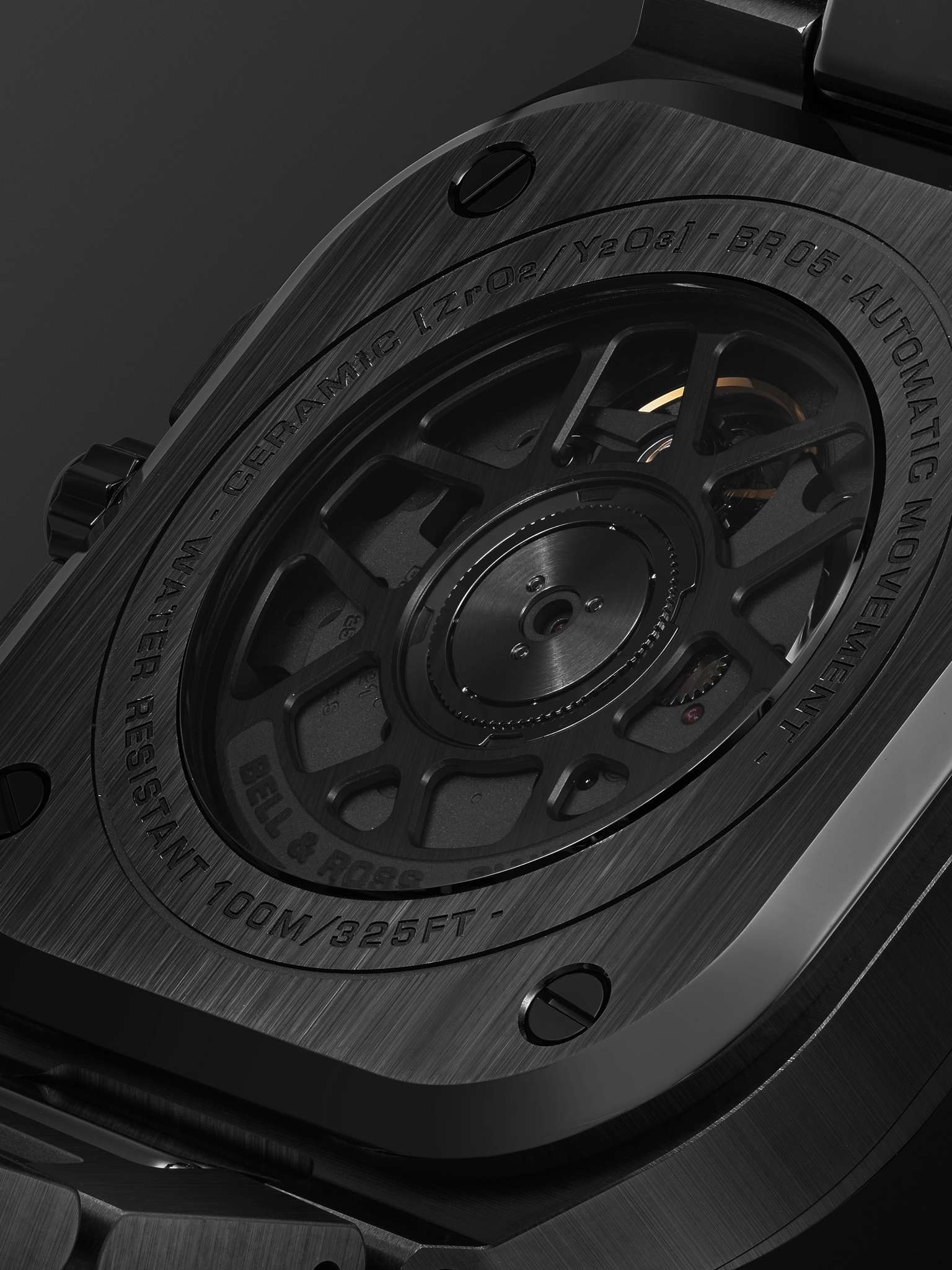 BR 05 Automatic 41mm Ceramic and PVD Watch, Ref. No. BR05A-BL-CE/SCE - 3
