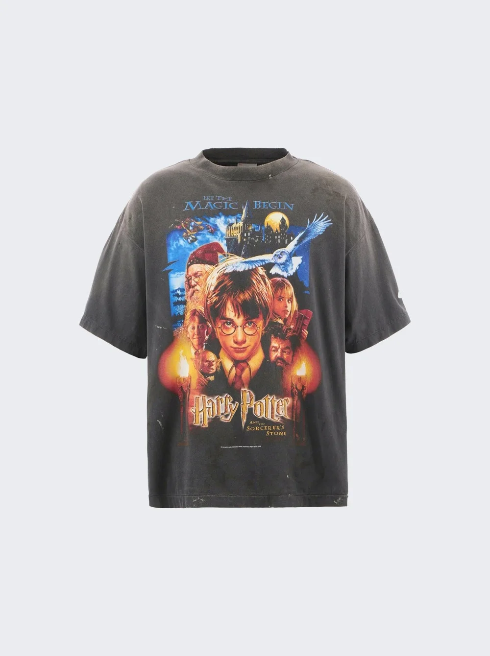 X Harry Potter And The Sorcerer's Stone T-shirt Black - 1
