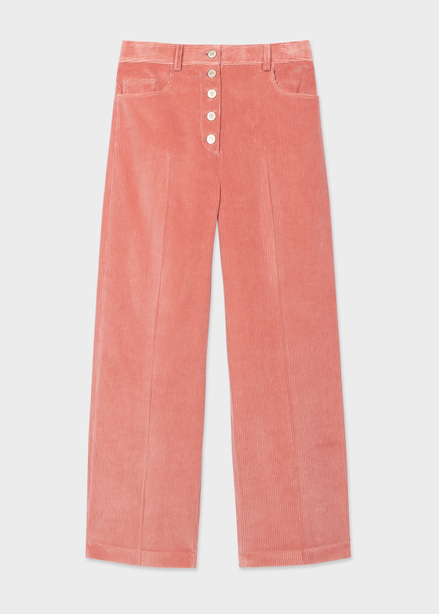 Corduroy Wide Leg Pants - 1