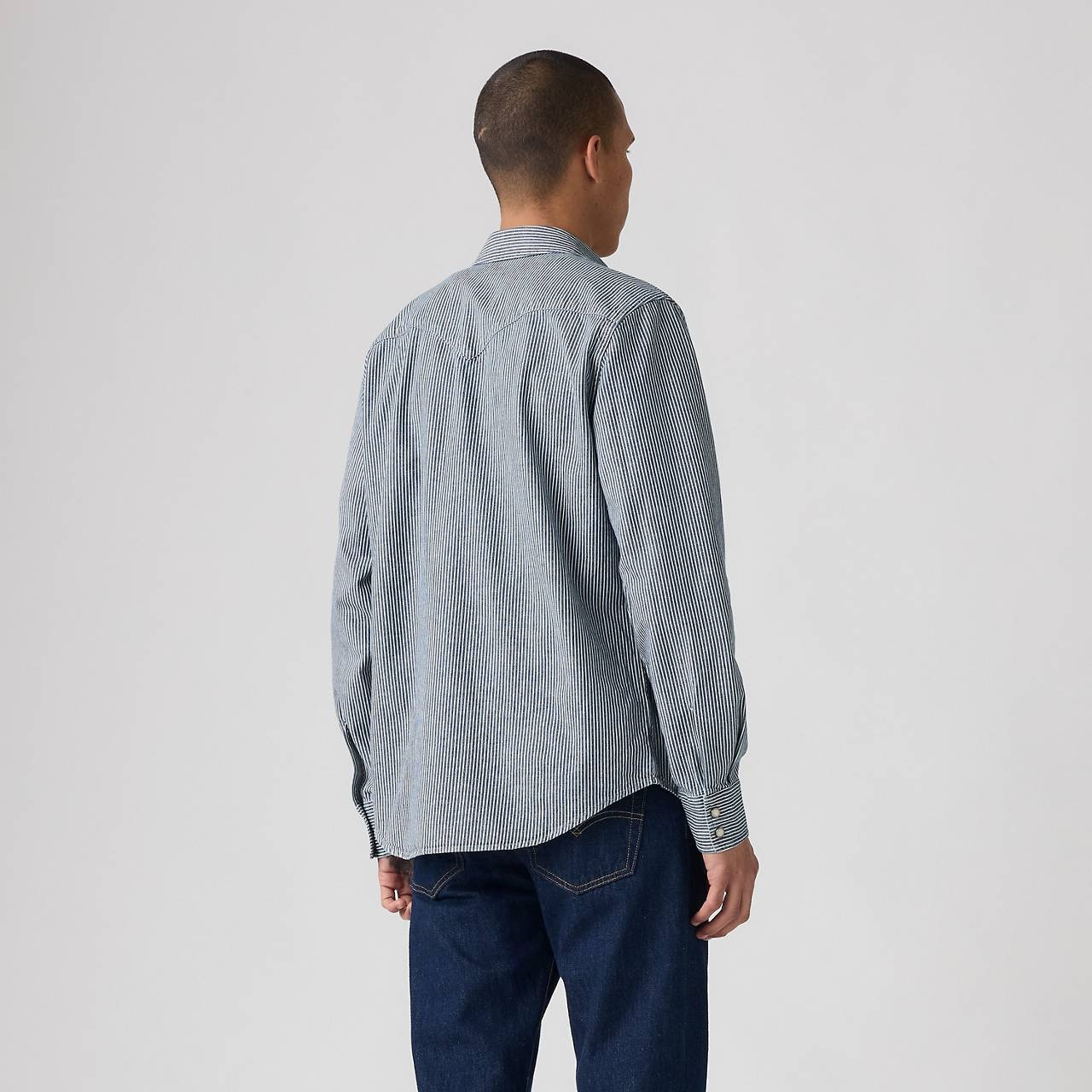 CLASSIC STANDARD FIT WESTERN SHIRT - 4