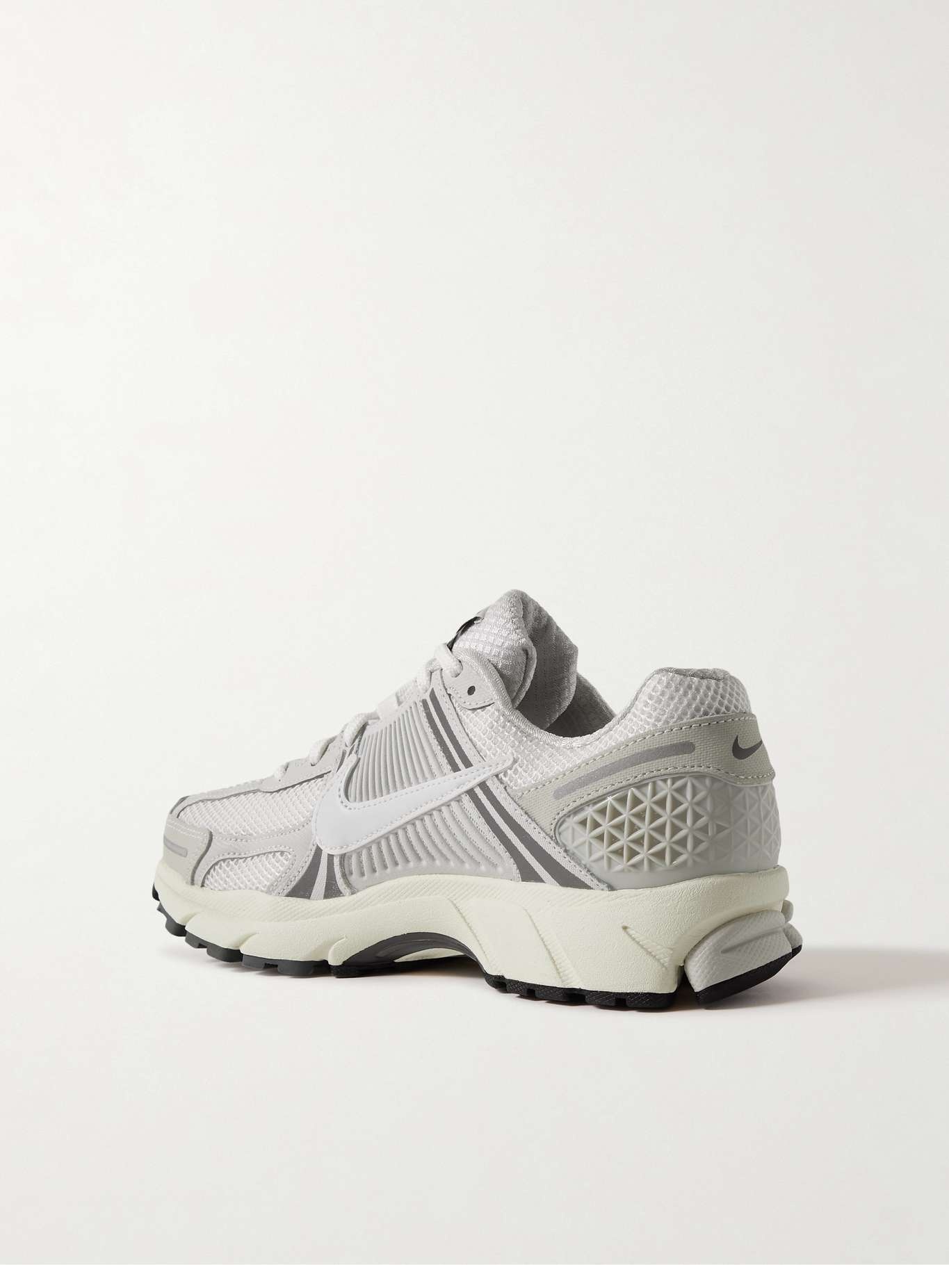 Zoom Vomero 5 leather, rubber and mesh sneakers - 3