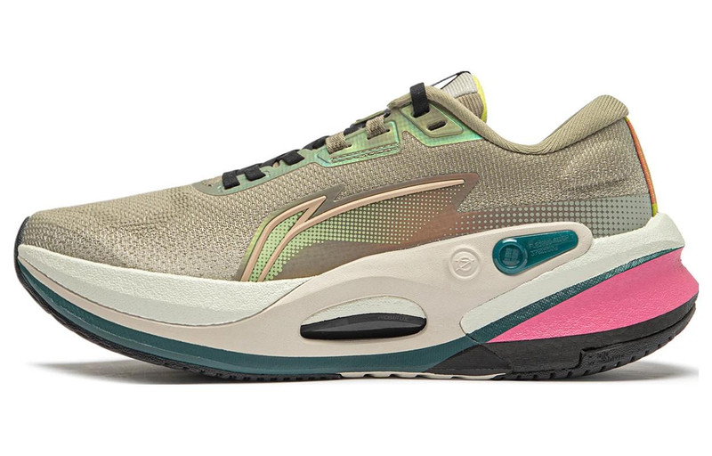 Li-Ning (WMNS) Li-Ning Furious Rider 7 V2 'Grey Green Beige' ARZT008-21 outlook