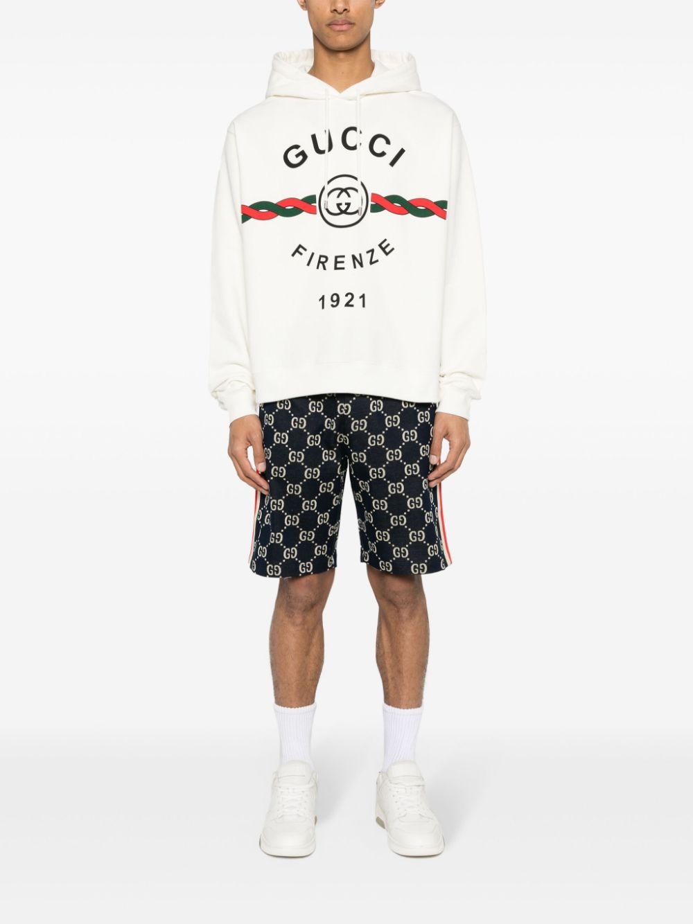 Firenze 1921 cotton hoodie - 2