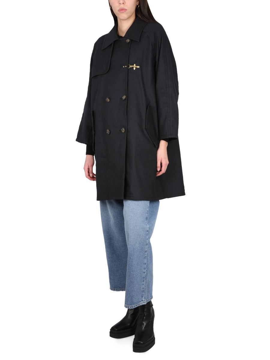 FAY - Fay Women Double-Breasted Trench Coat - 2