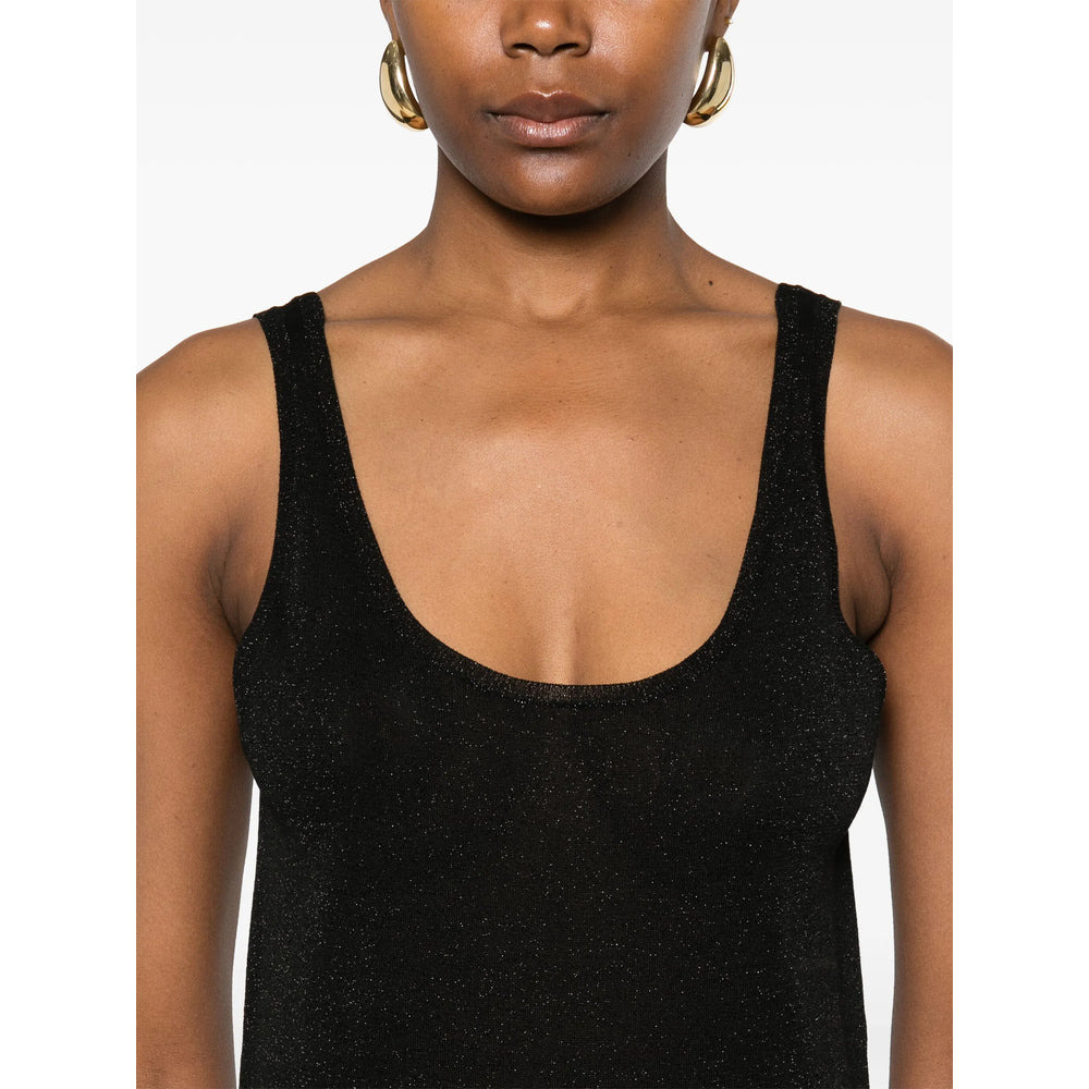 Saint Laurent Black Tops - Vests & Tank Tops Women - 5