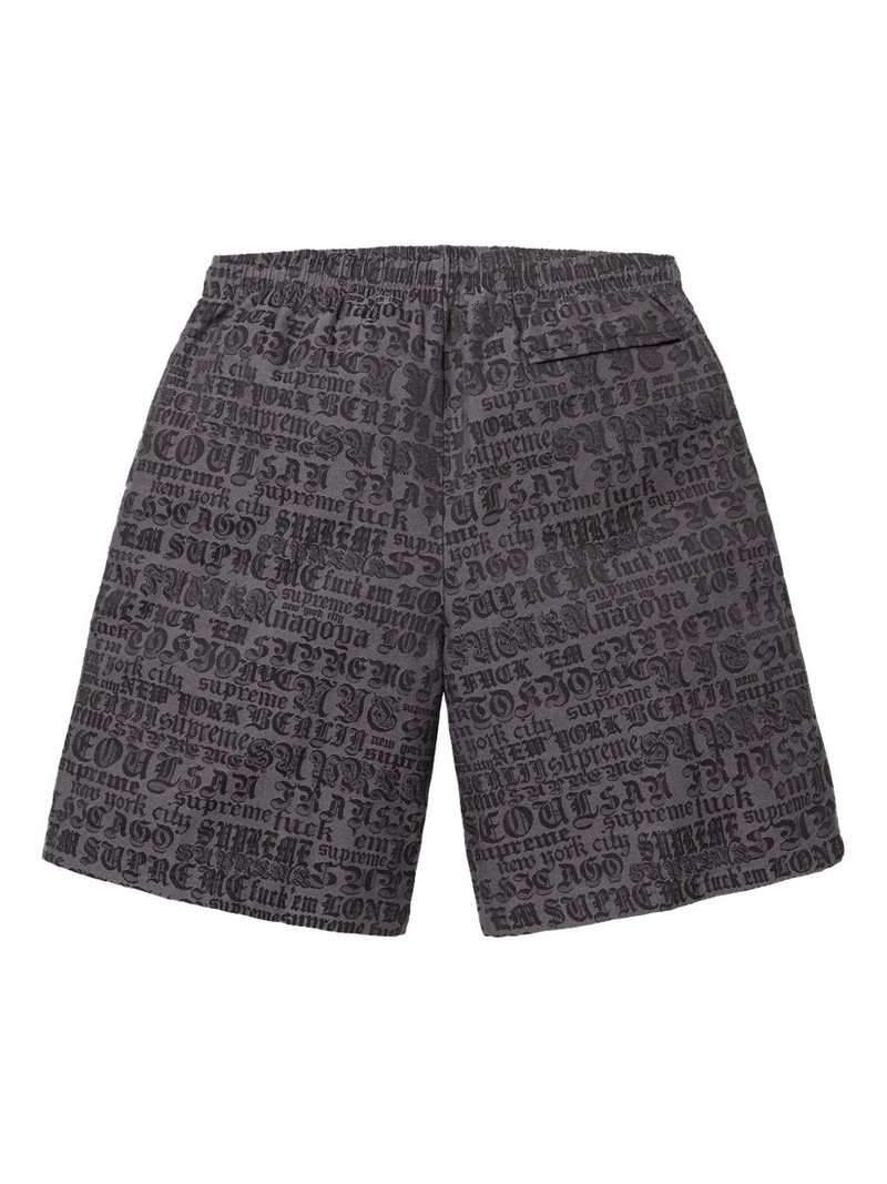 Supreme Cities Jacquard shorts outlook