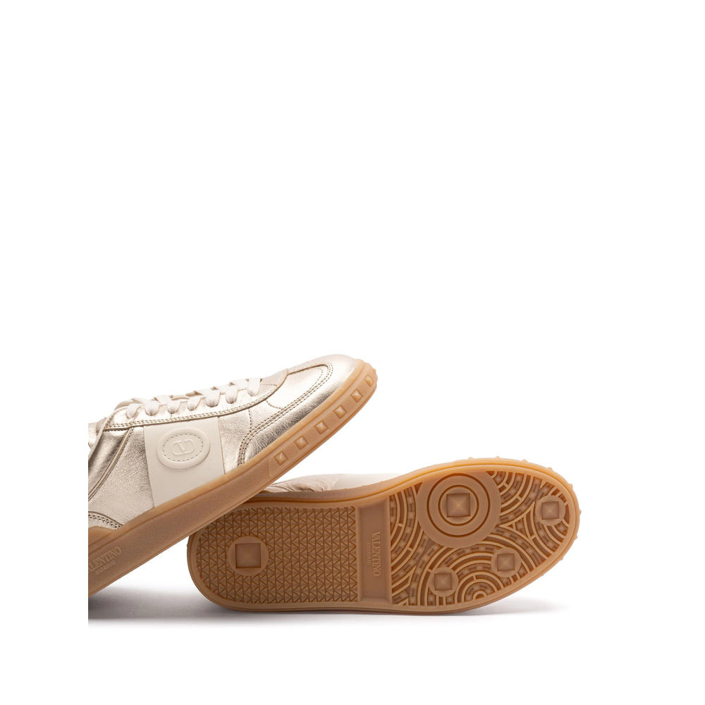 Valentino Garavani Gold Trainers Women - 3