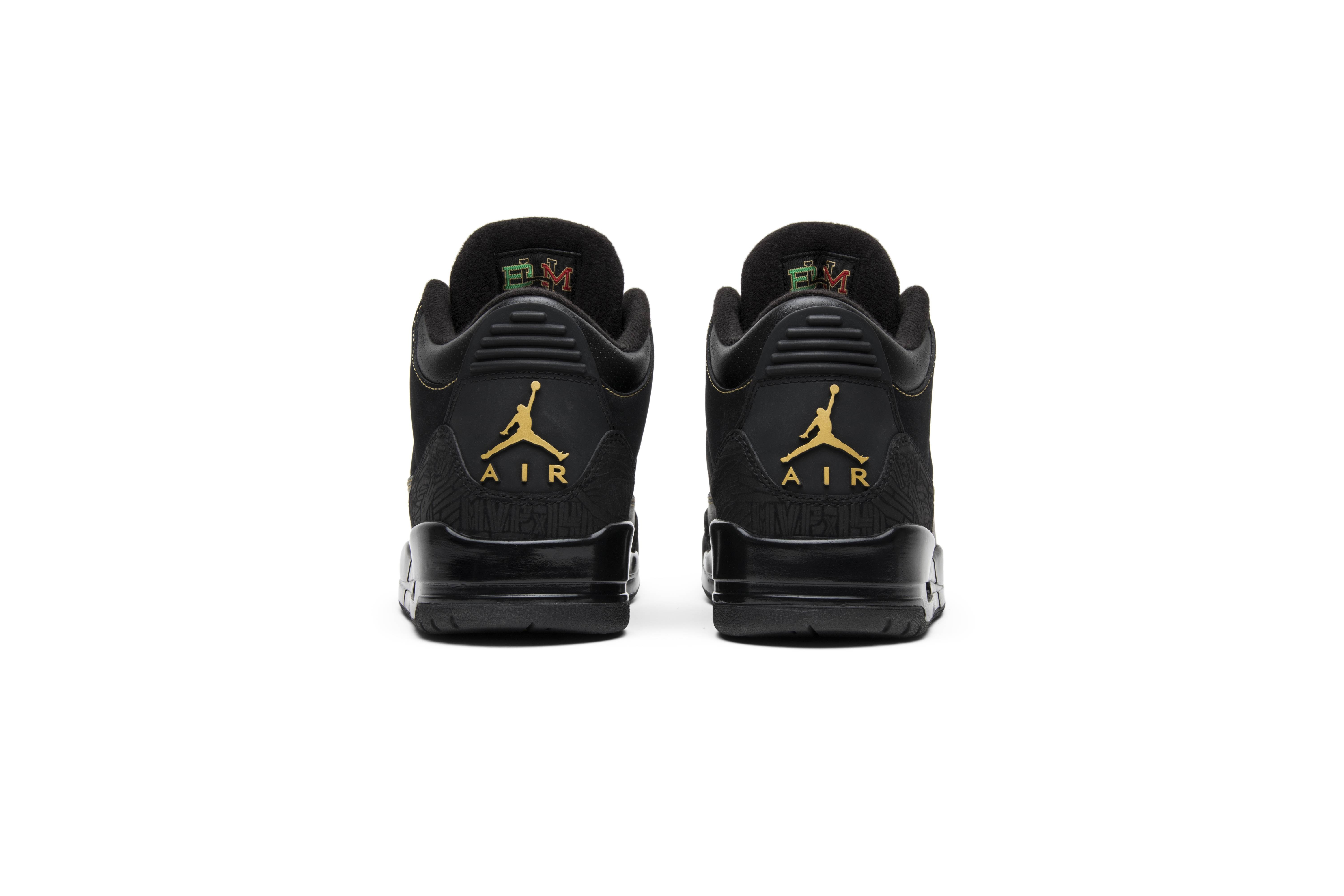 Jordan 3 black history month hot sale