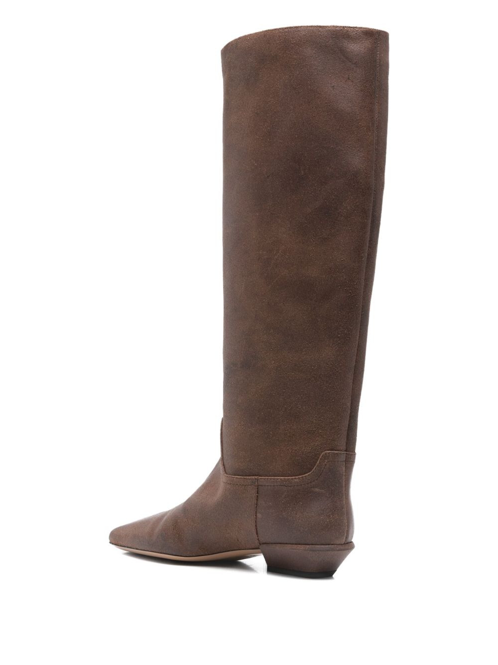30mm Bettina leather pointed-toe boots - 3