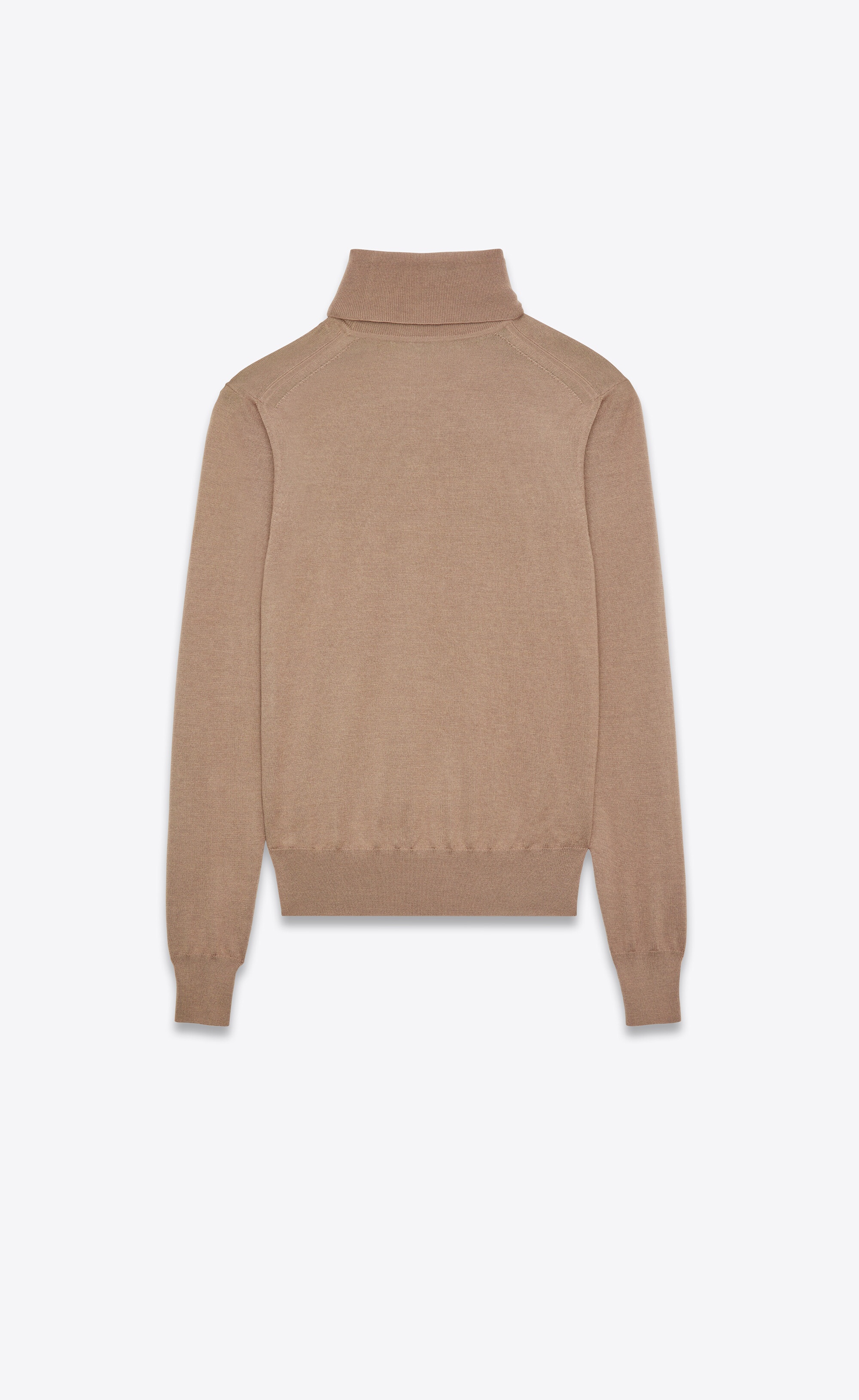 turtleneck sweater in cashmere, wool and silk - 2