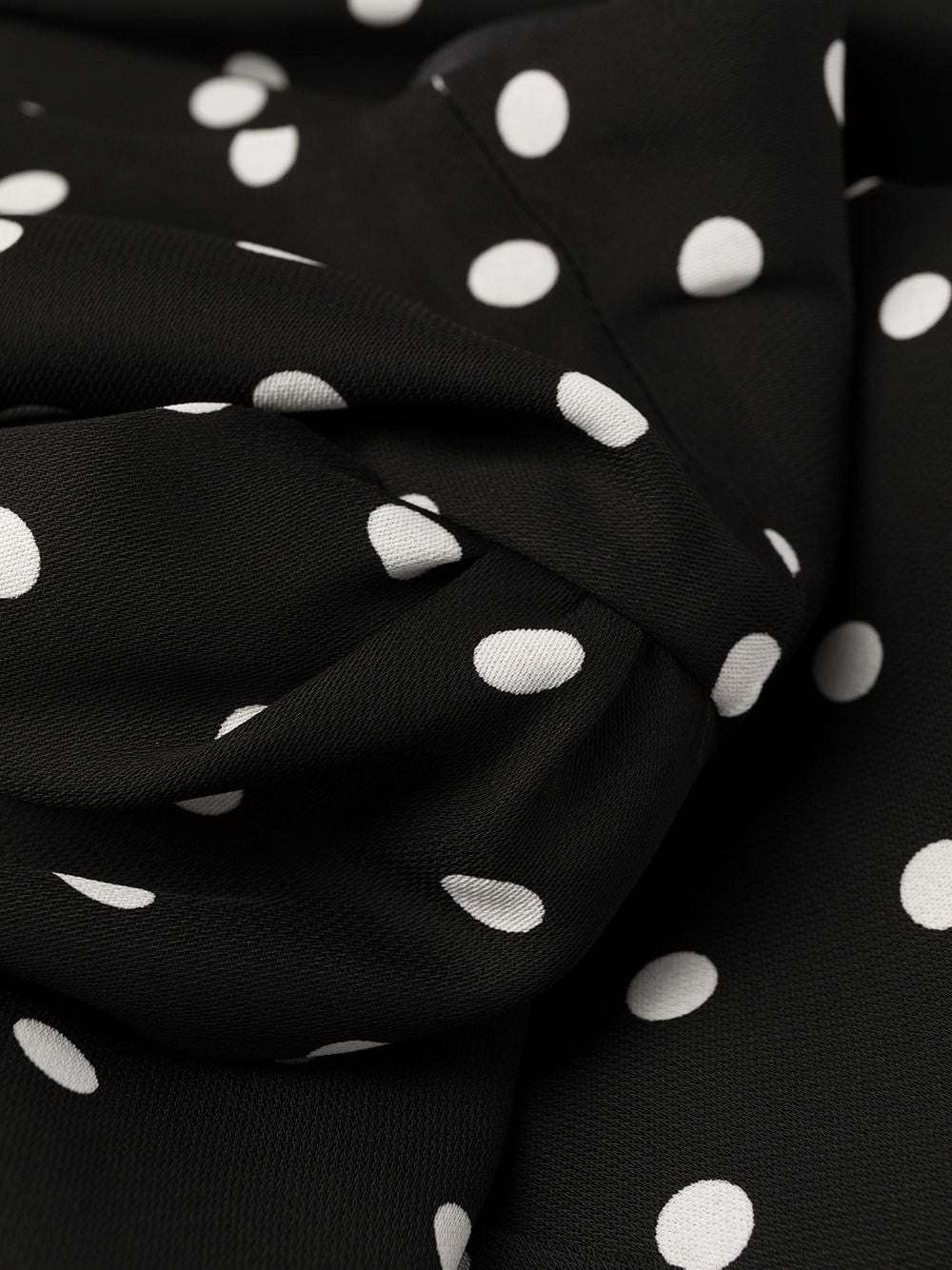 polka-dot wrap dress - 8