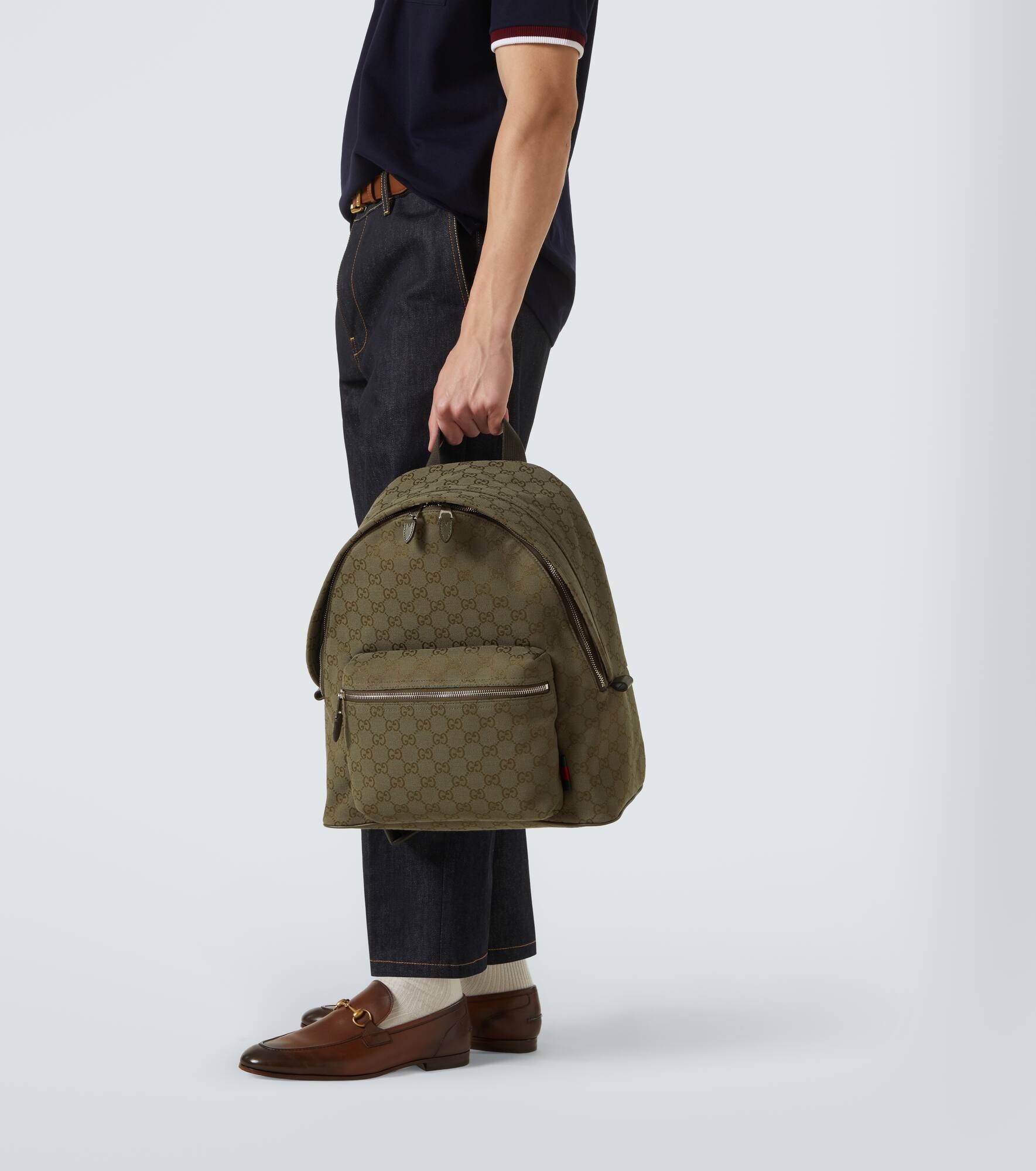 GG Canvas Medium backpack - 2
