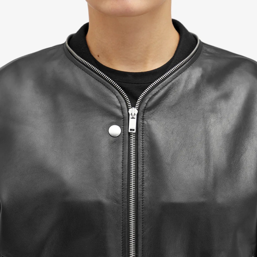 Leather Bomber - 4