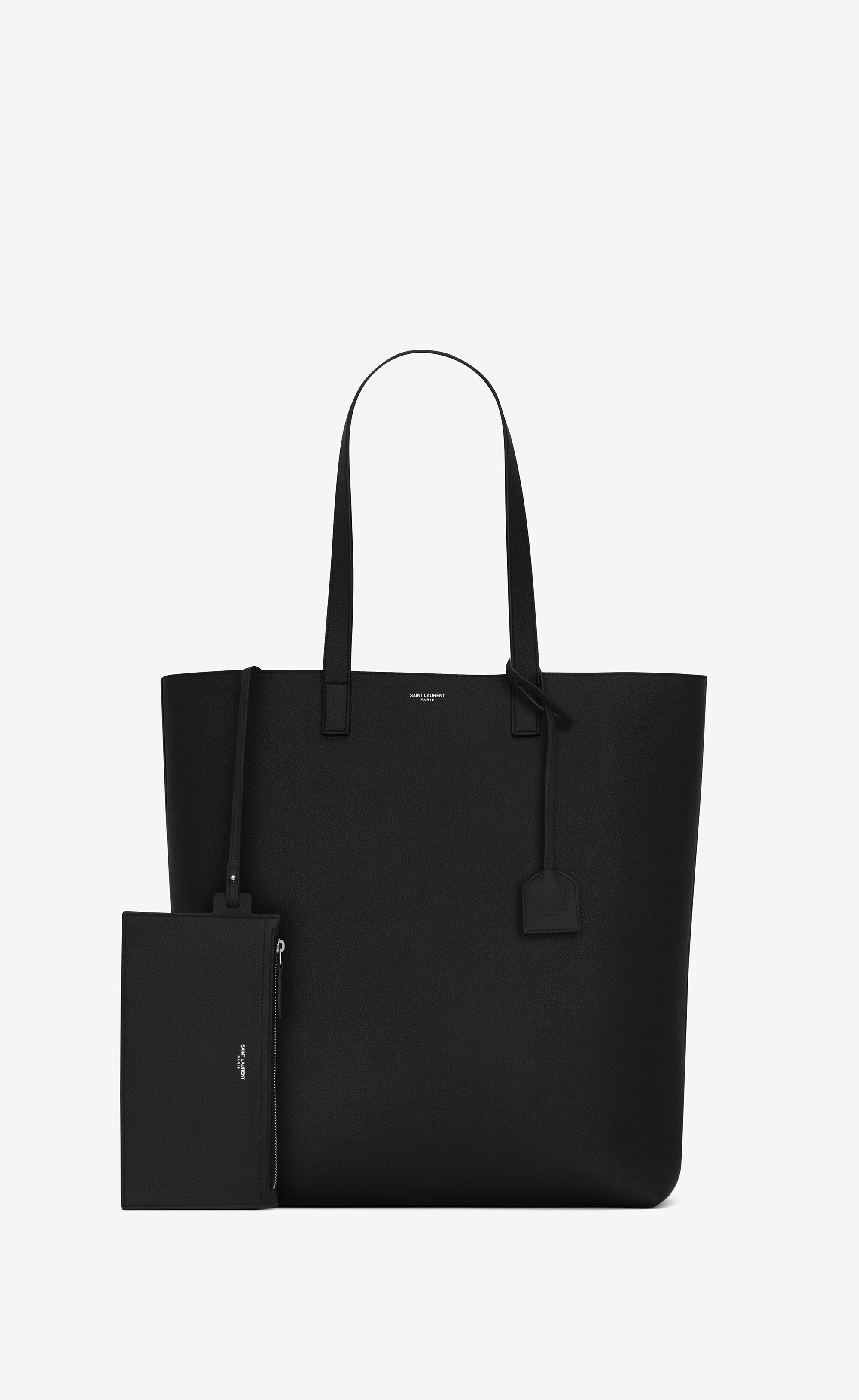 bold shopping bag in grained leather - 2