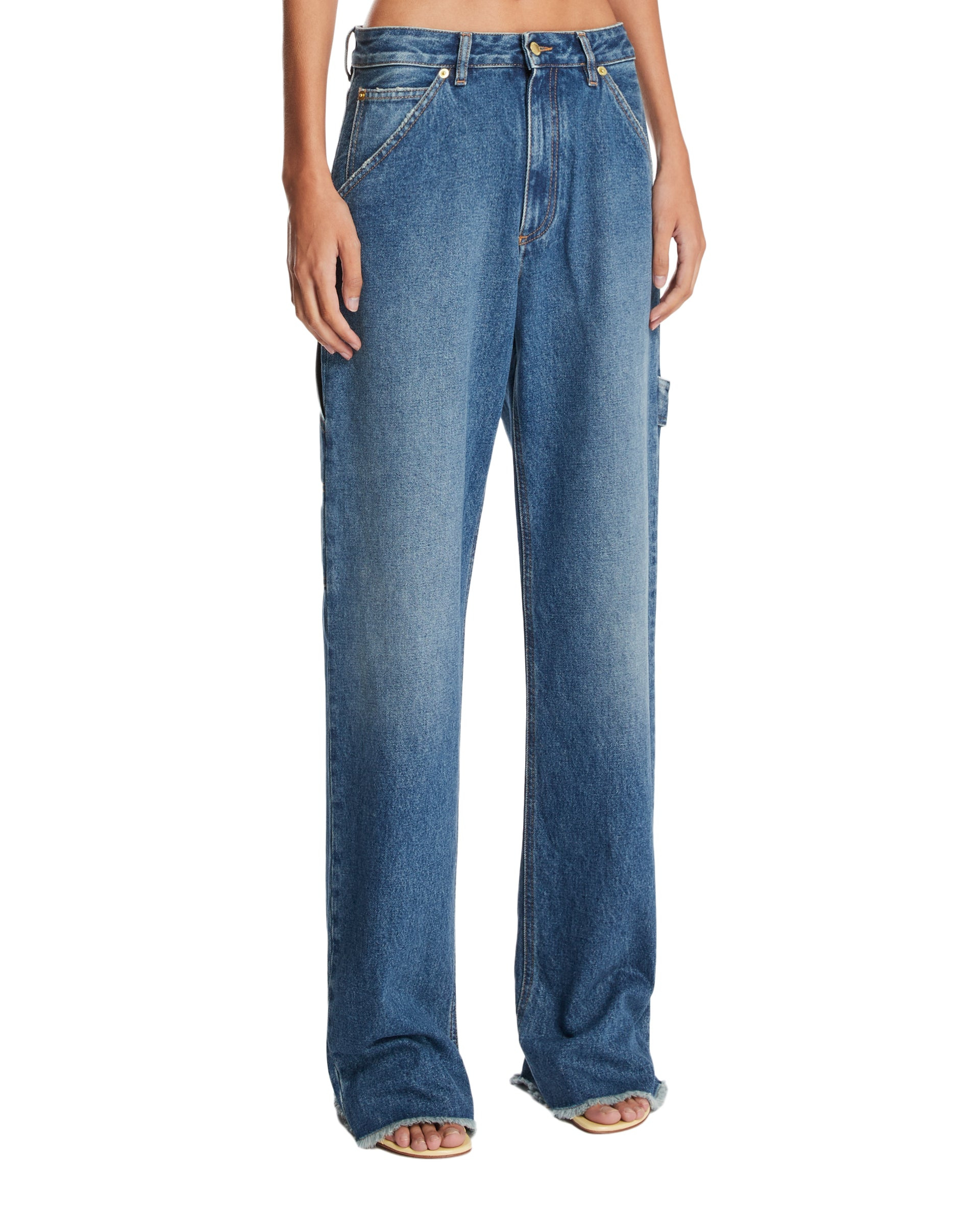 Blue Carpenter Jeans - 4