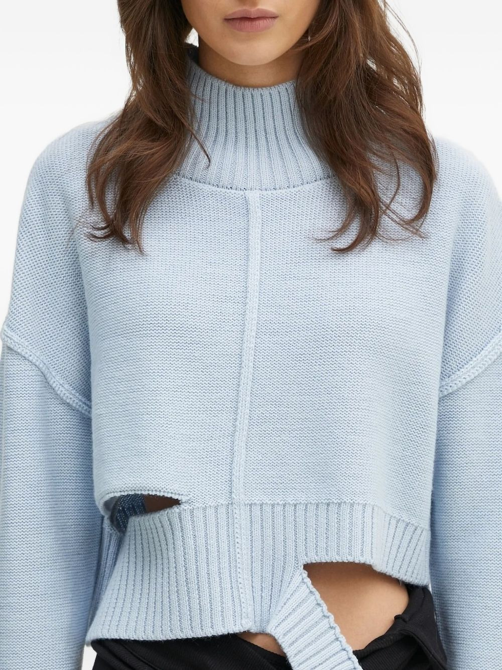 high-neck sweater - 5