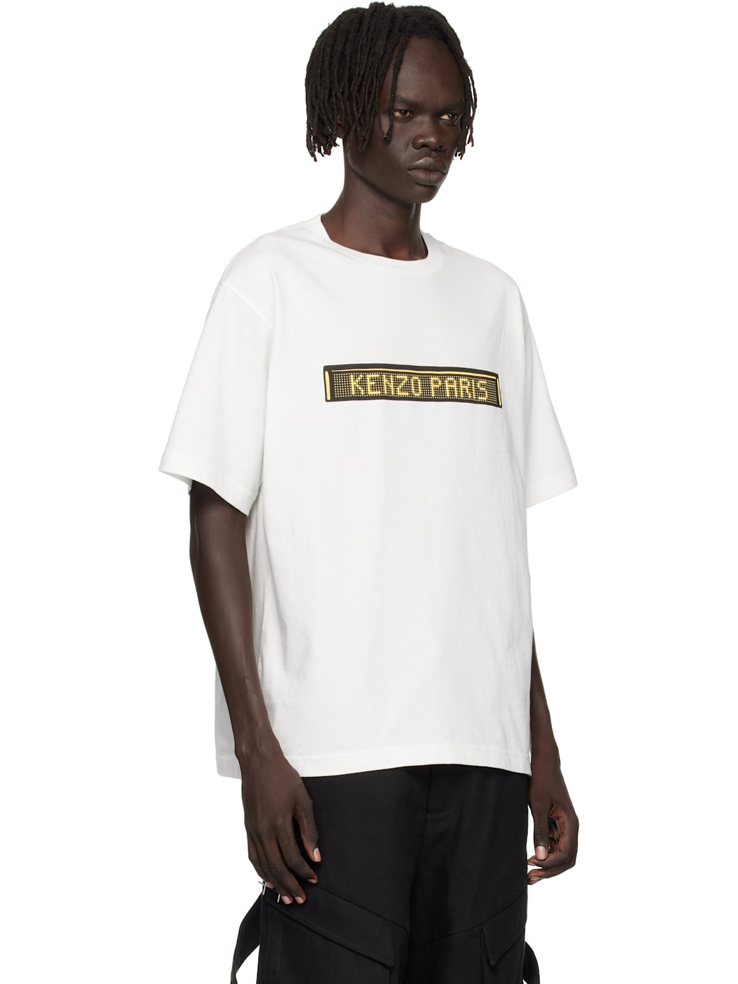 Off-White Kenzo Paris 'KENZO City' Oversized T-shirt - 2